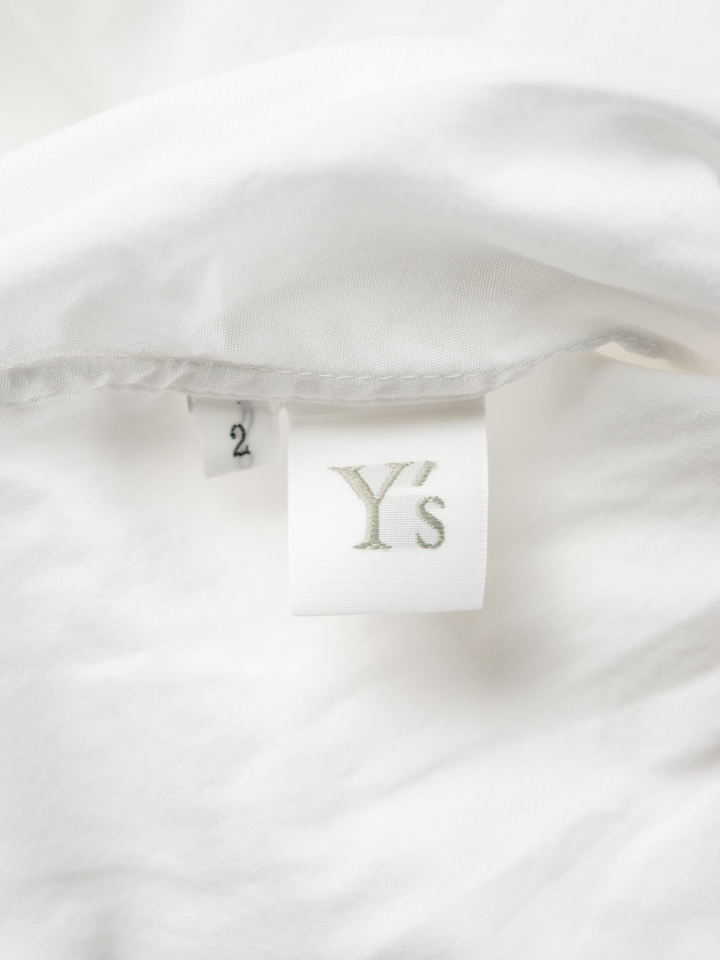 Y's - layered popover shirt/blouse - size 2