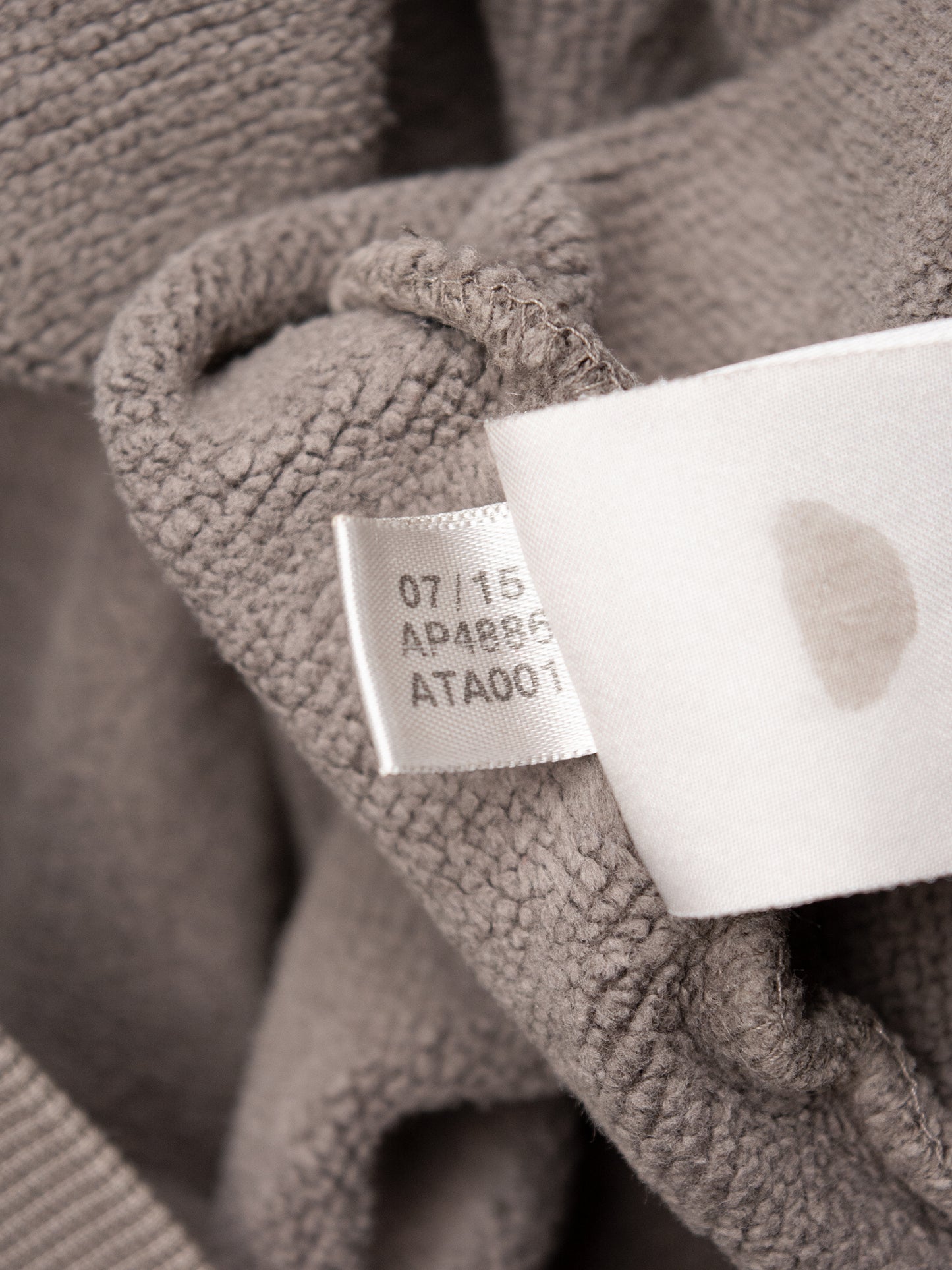 YEEZY Season 1 (2015) - half-zip hoodie (Mole) - men's size S