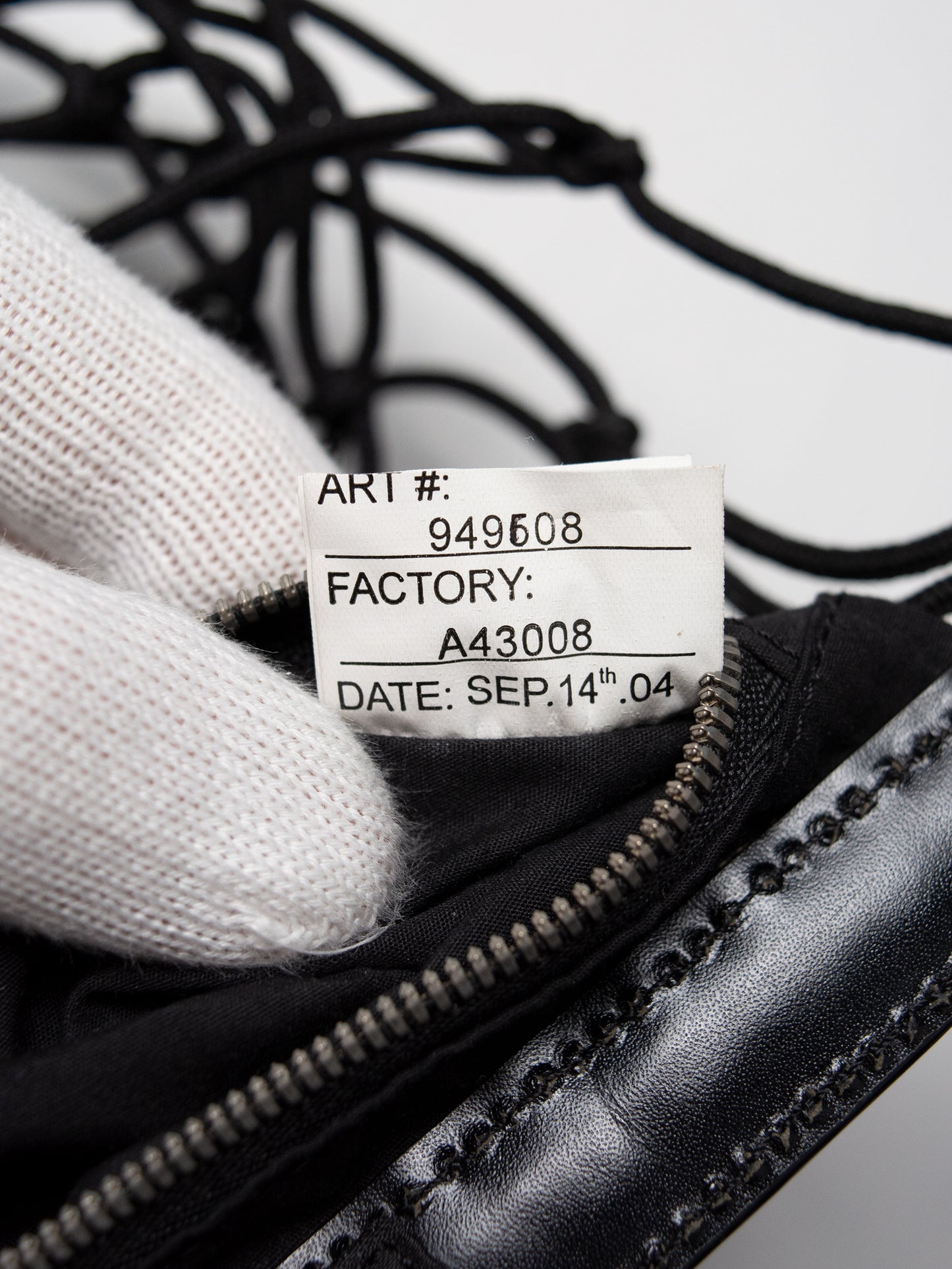 Y-3 - S/S 2005 - fishnet bag
