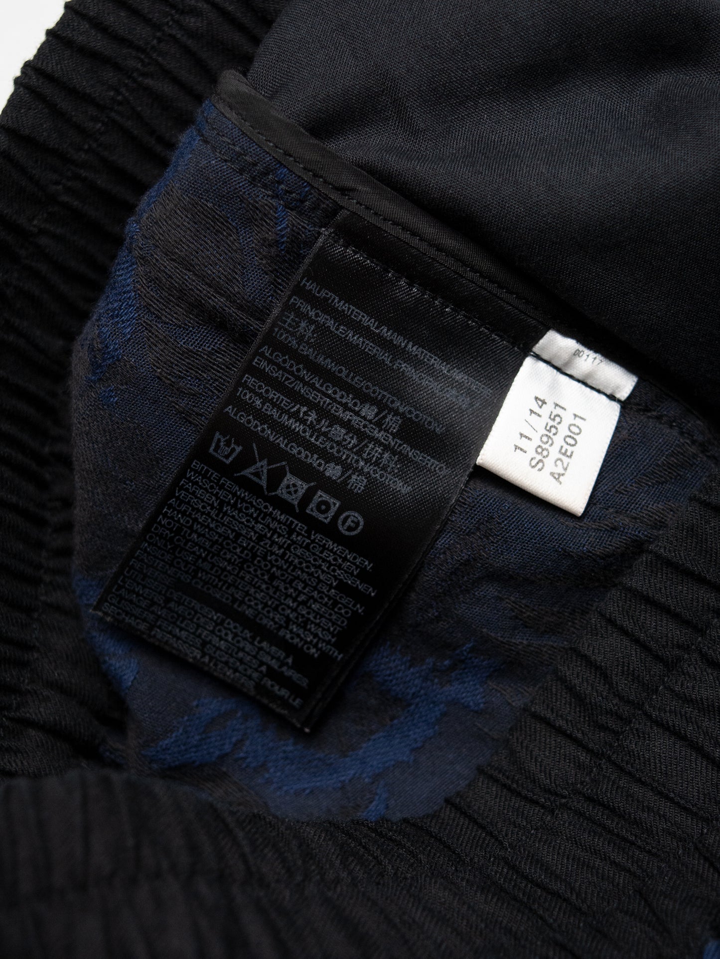 Y-3 - S/S 2015 - low crotch jacquard shorts - size S