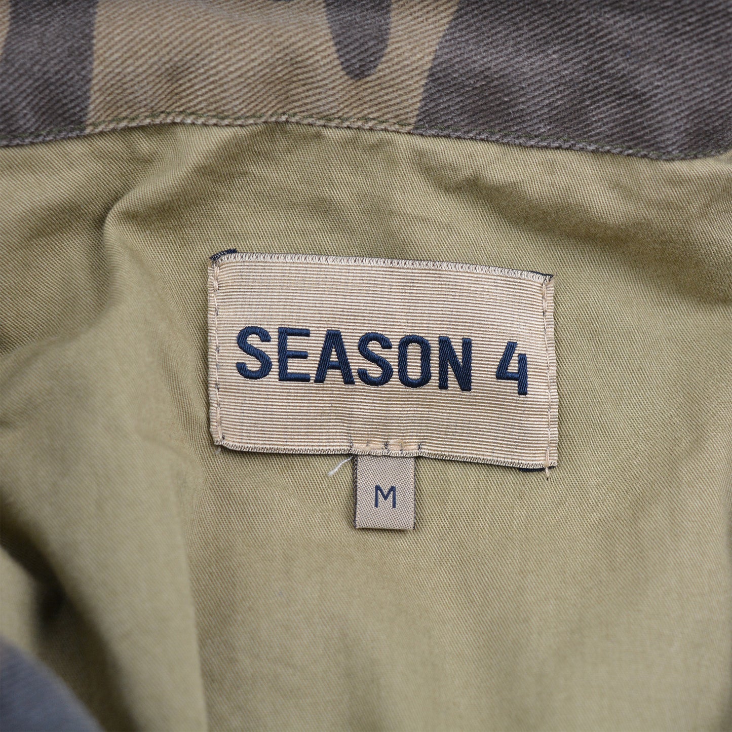 YEEZY Season 4 (2017) - camo military jacket - size M