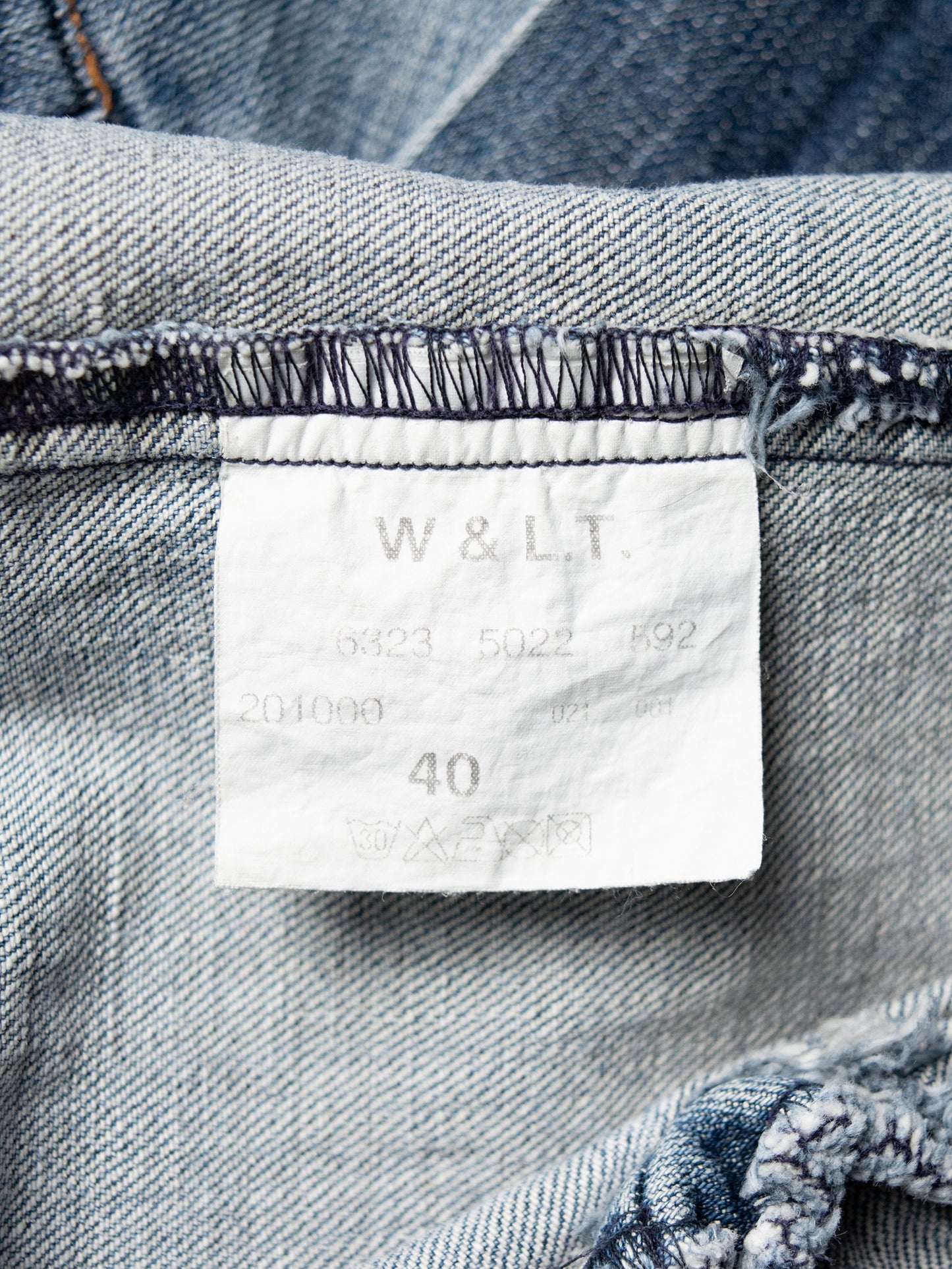 Wild & Lethal Trash - (vintage) - denim blazer - size 40