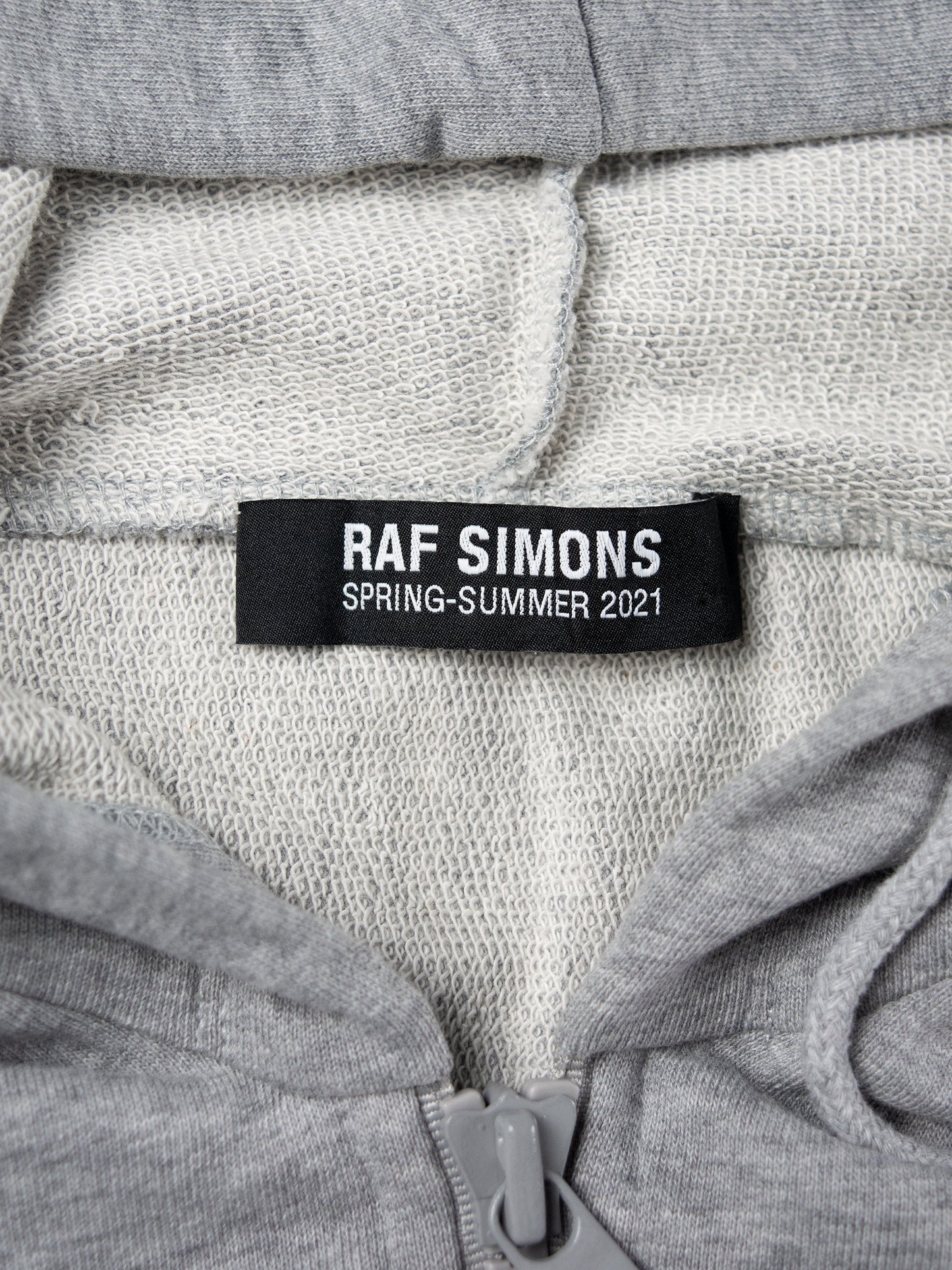 Raf Simons - S/S 2021 - Medium Lenght Uni Fleece Cape