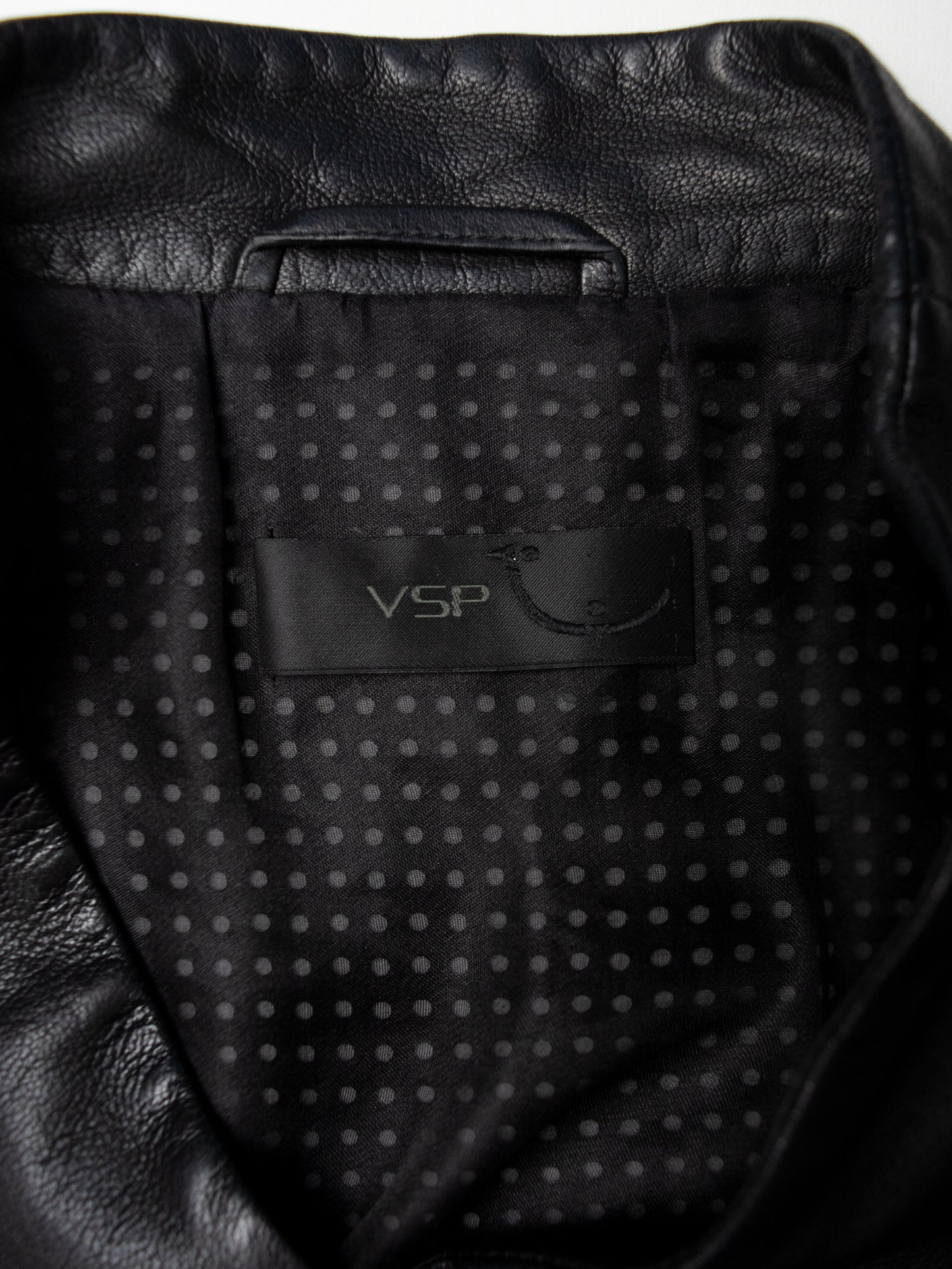 Very Special Pieces of Vespucci - lamb leather jacket - women's size 38