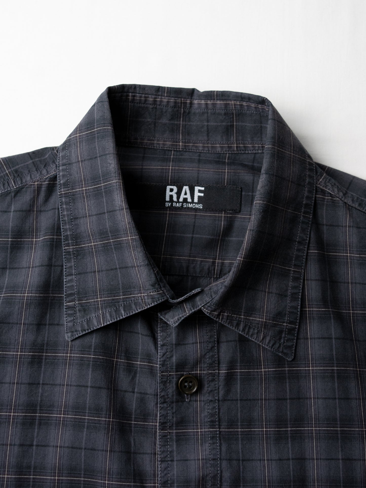 RAF by Raf Simons - A/W 2006 - check shirt - size 48