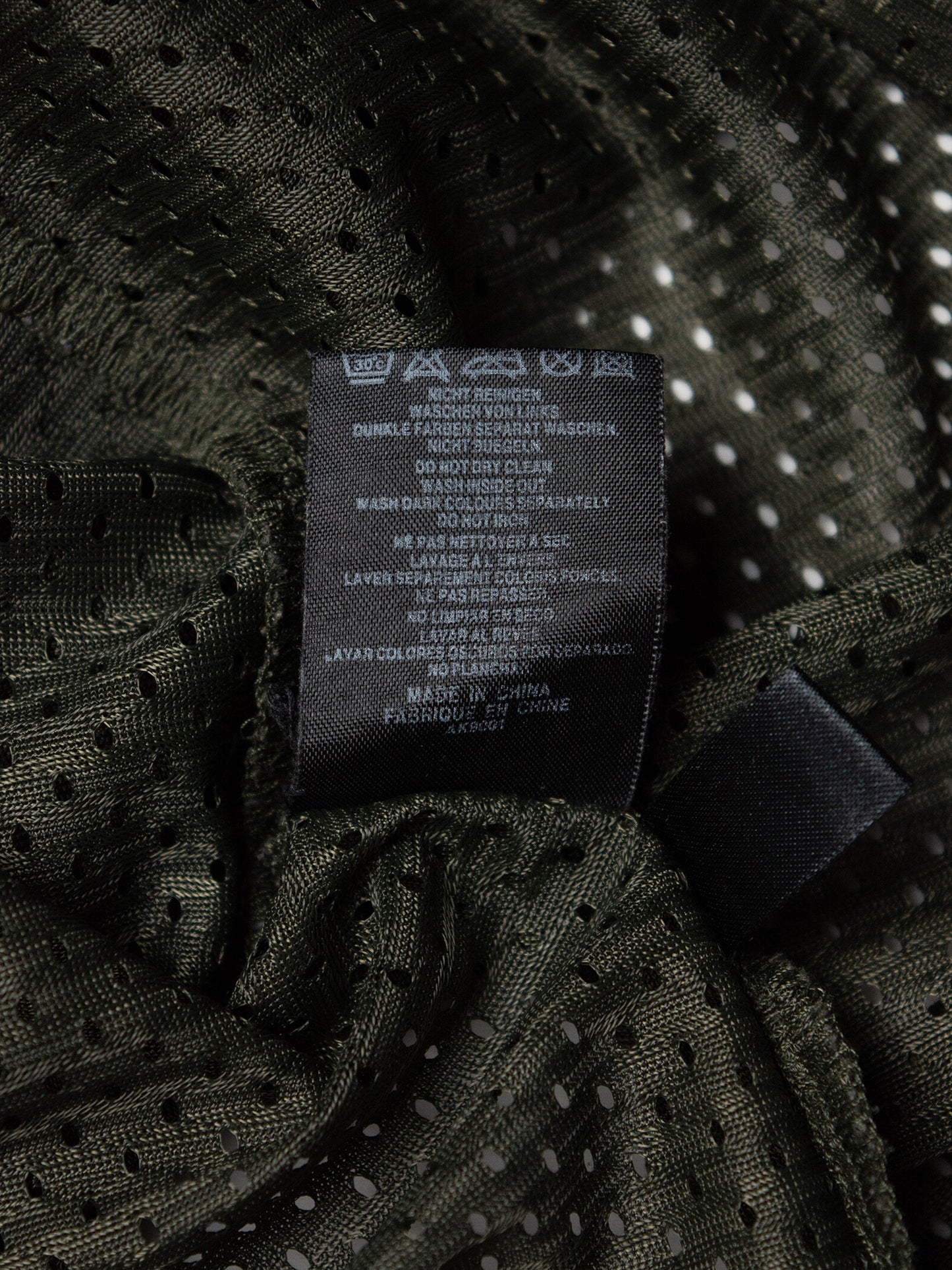 Y-3 - S/S 2003 - men's mesh tank top - size M