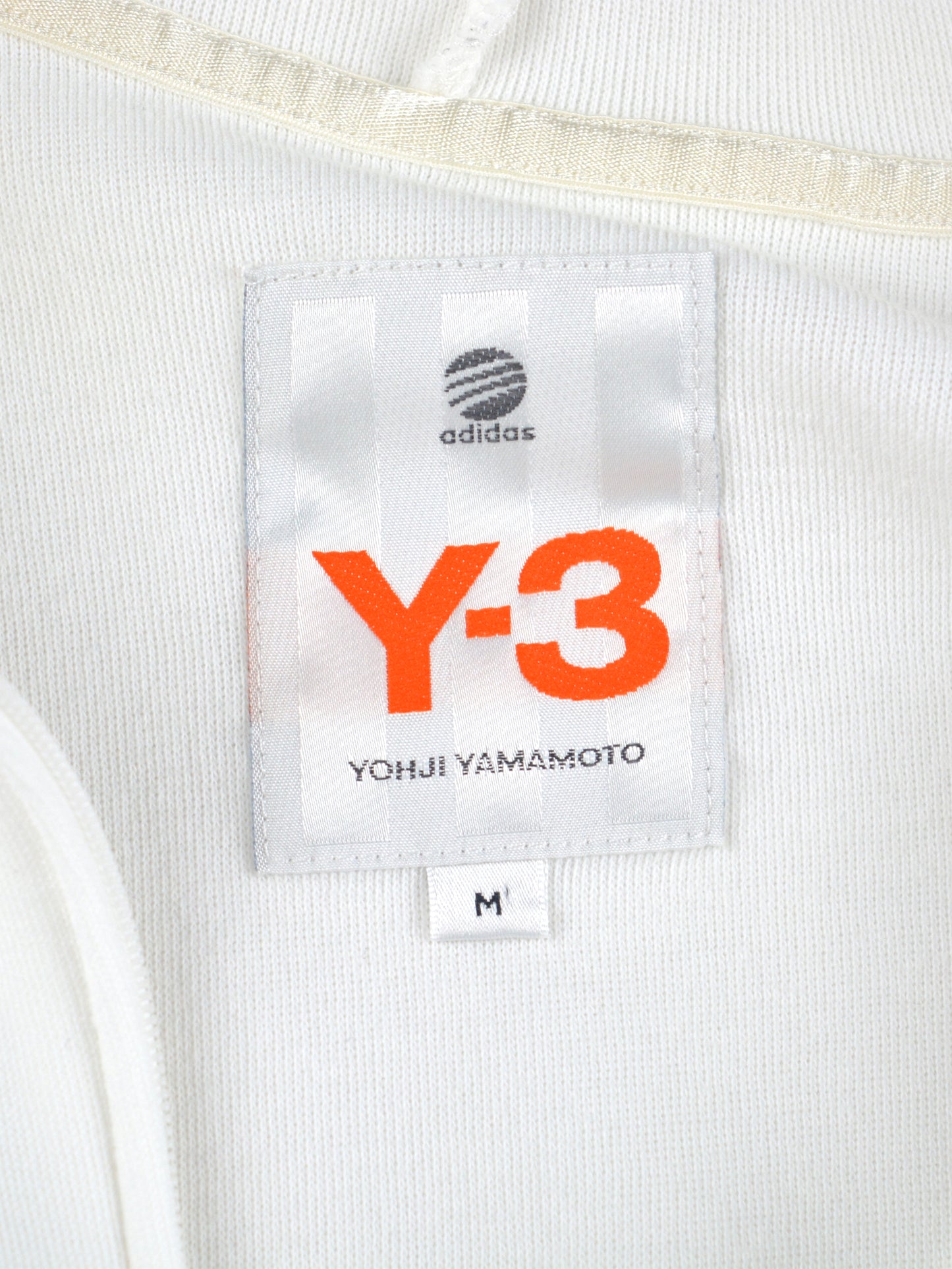 Y-3 - S/S 2003 - hooded track-dress (white) - size M