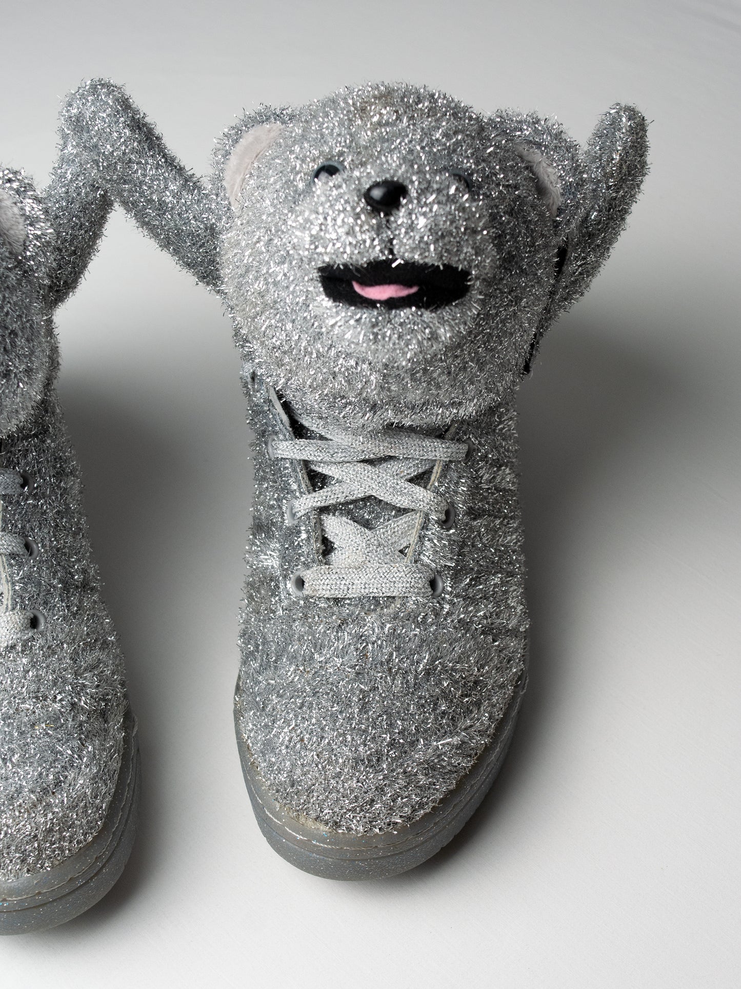 adidas Originals by Jeremy Scott - A/W 2013 - JS Bear "Tinsel" - size 39 1/3