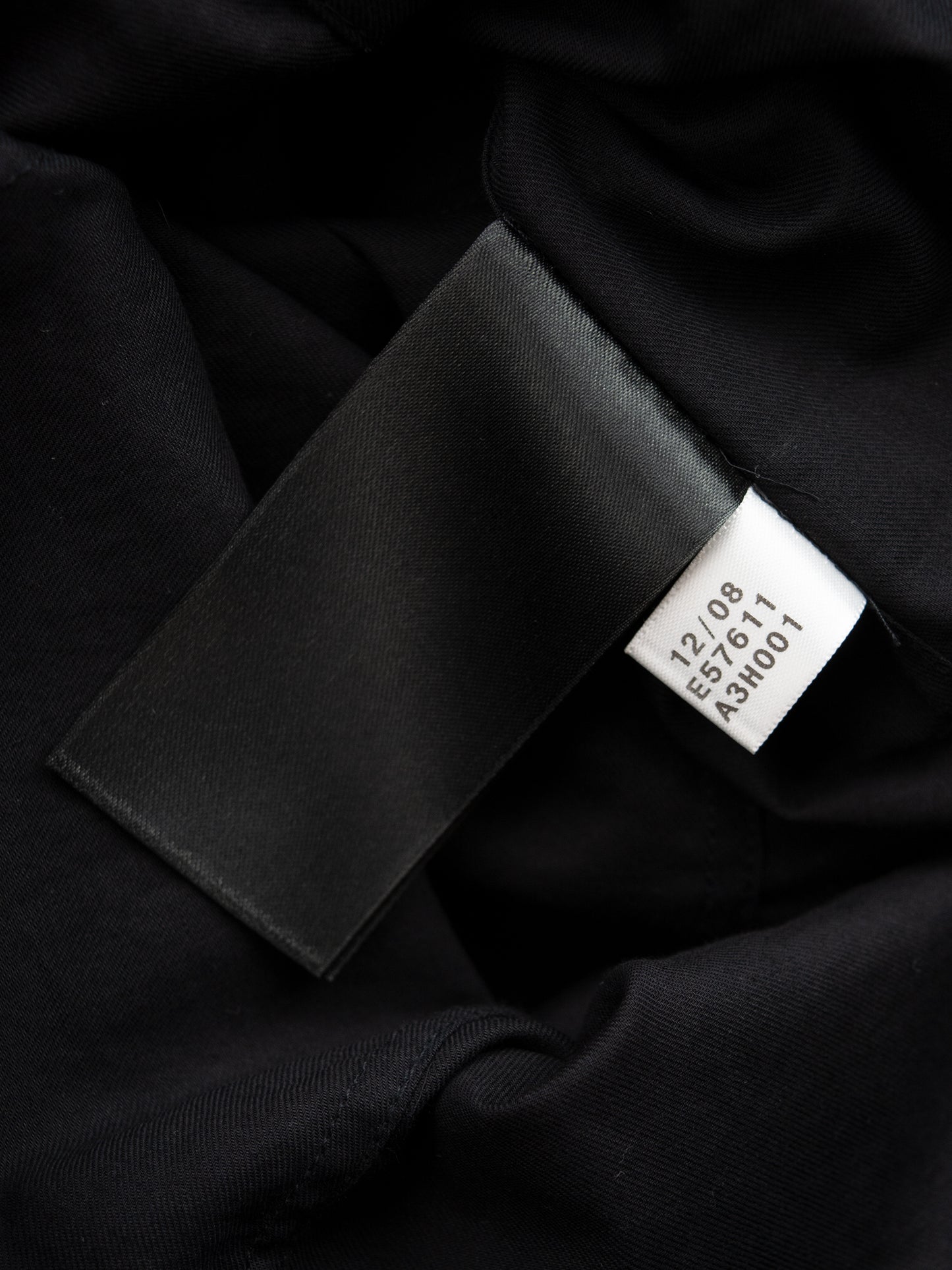 Y-3 - S/S 2009 - button-up midi dress with layered ruffle shoulder detail - size M