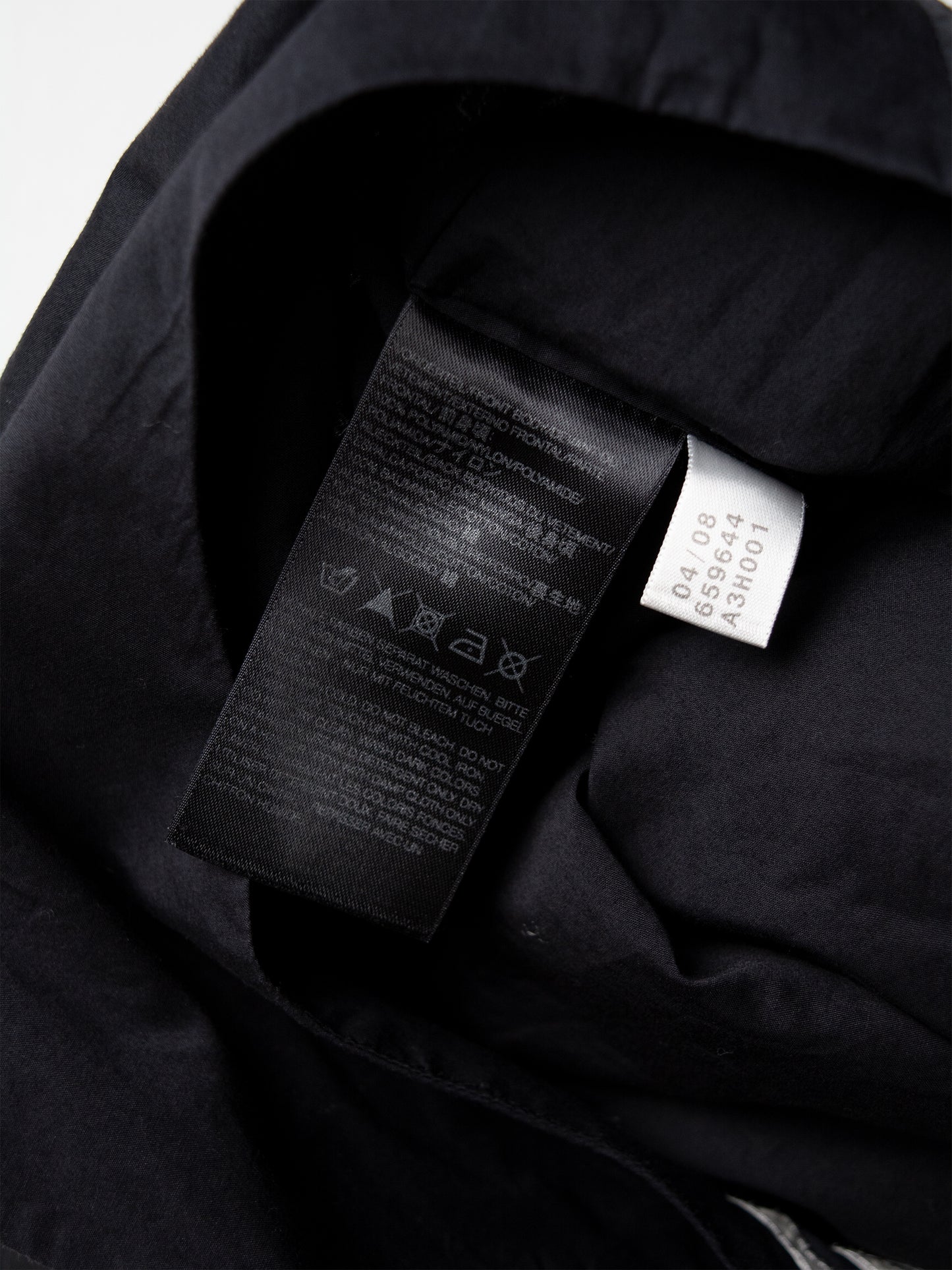 Y-3 - S/S 2008 - nylon cocoon dress (black) - size XS