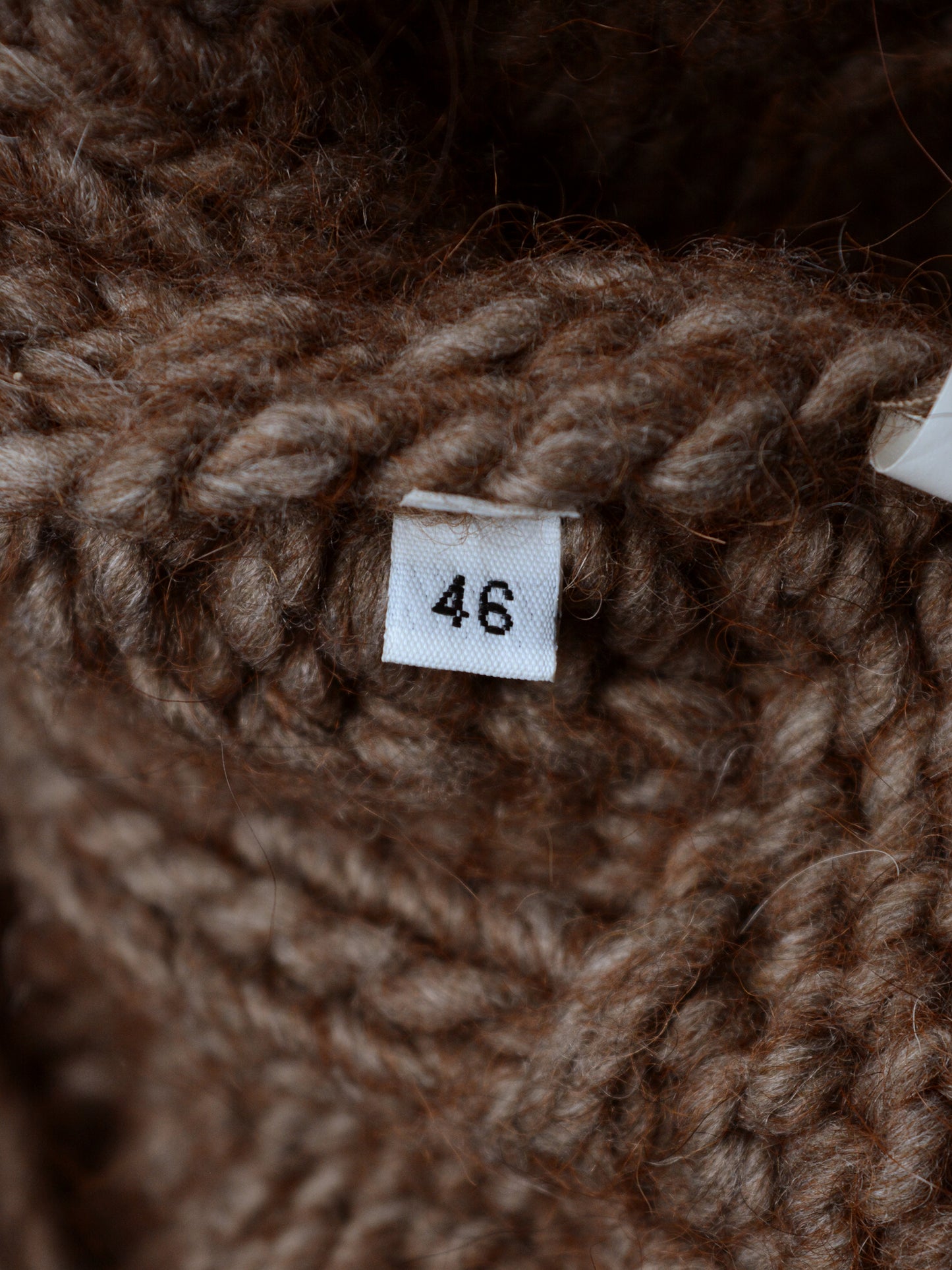 if only was true.... - heavy wool jacket with real fur applications - size 46