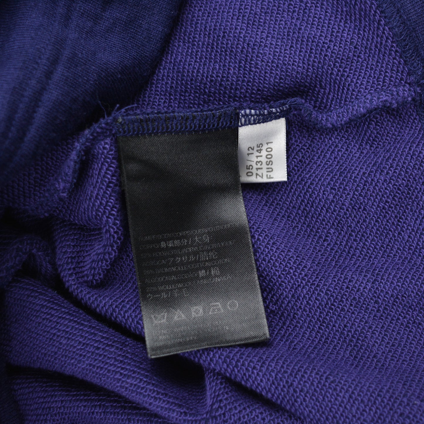 Y-3 - A/W 2012 - oversized turtleneck sweater - size S