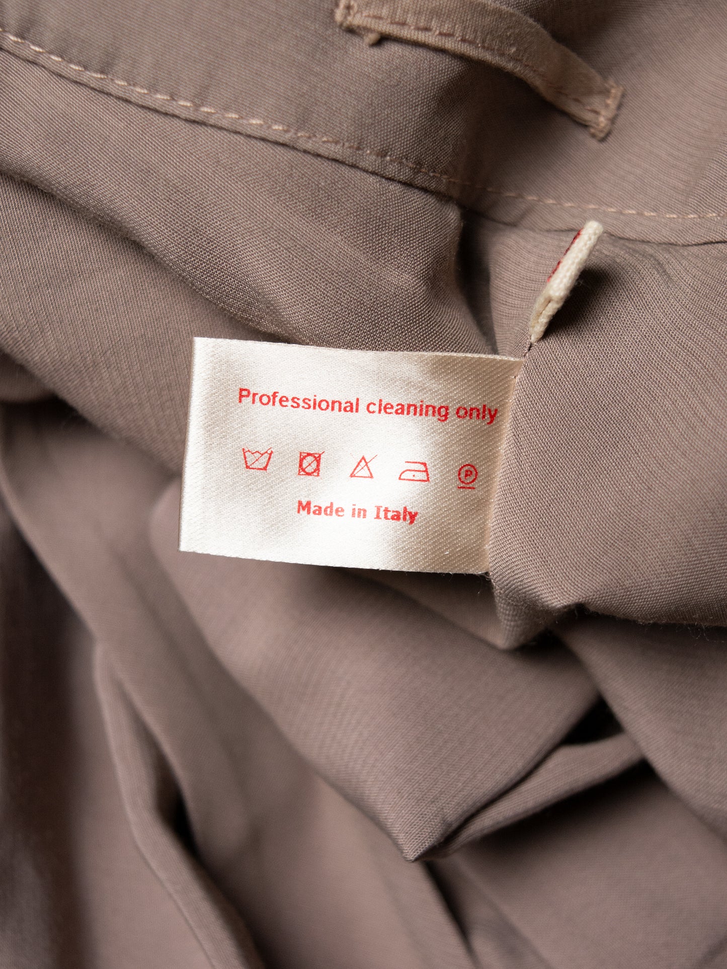 Marni - rayon draped skirt with belt - size 38