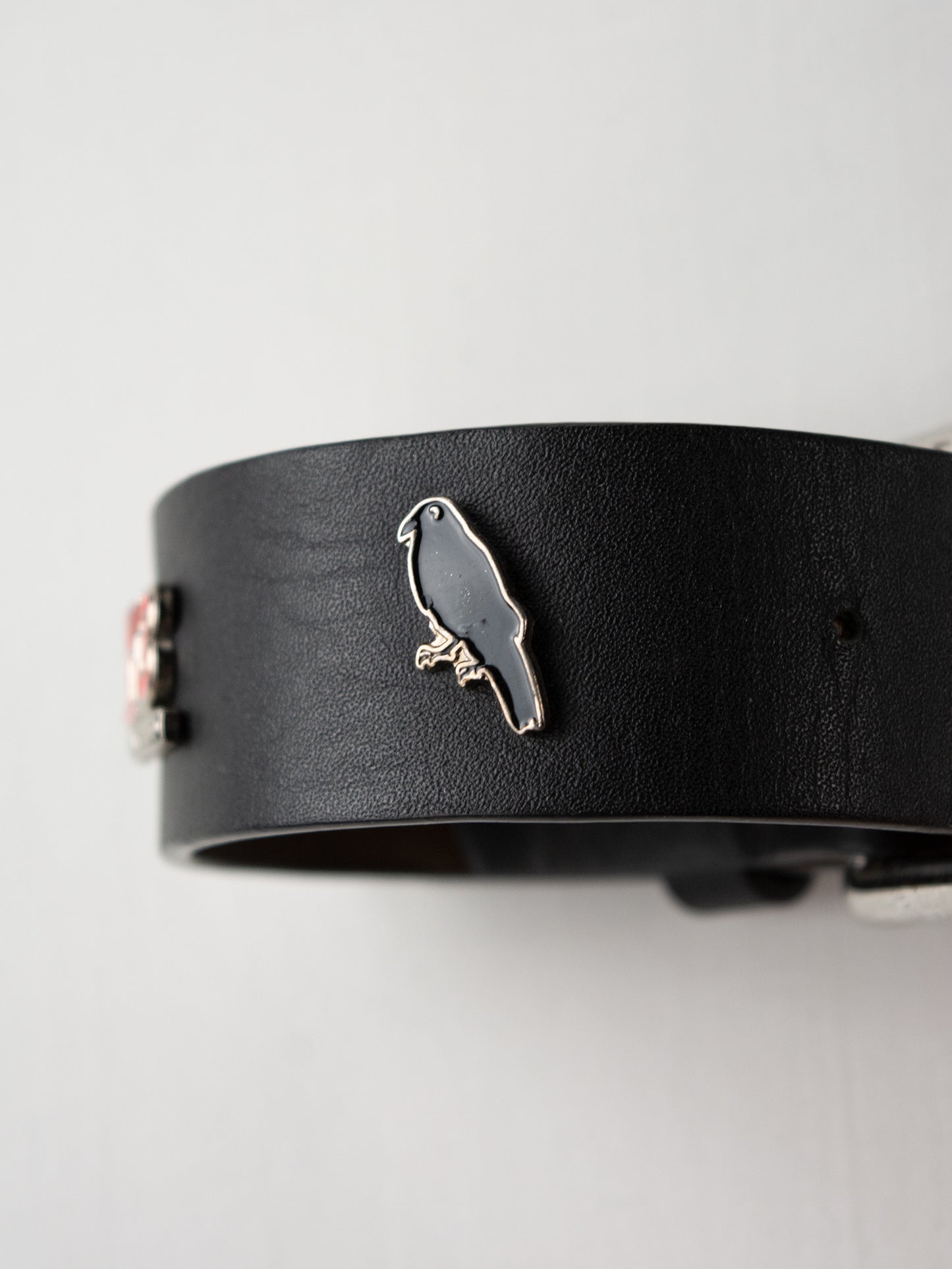 Y-3 - A/W 2006 - leather cuff with metal applications