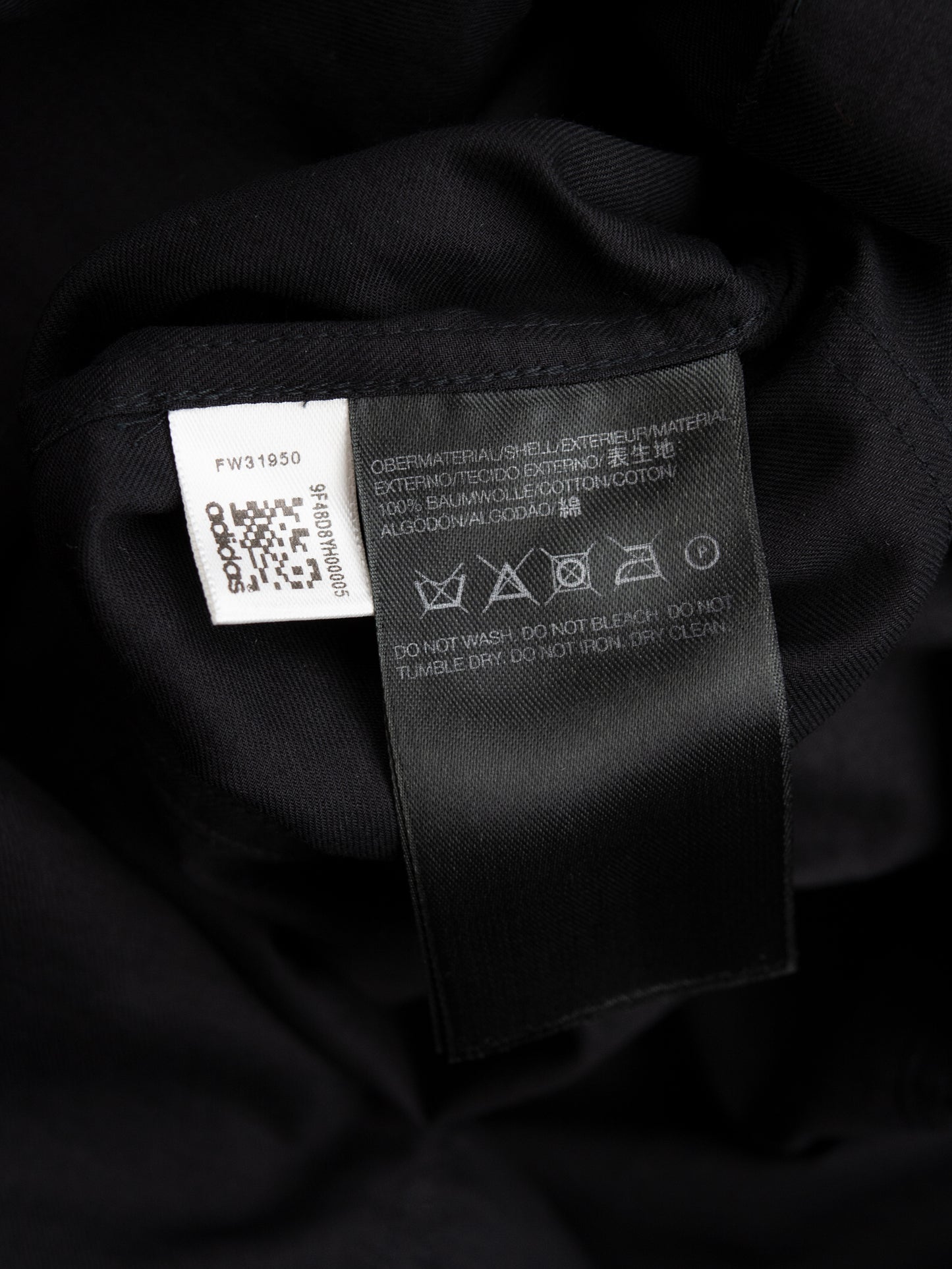 Y-3 - S/S 2009 - button-up midi dress with layered ruffle shoulder detail - size M