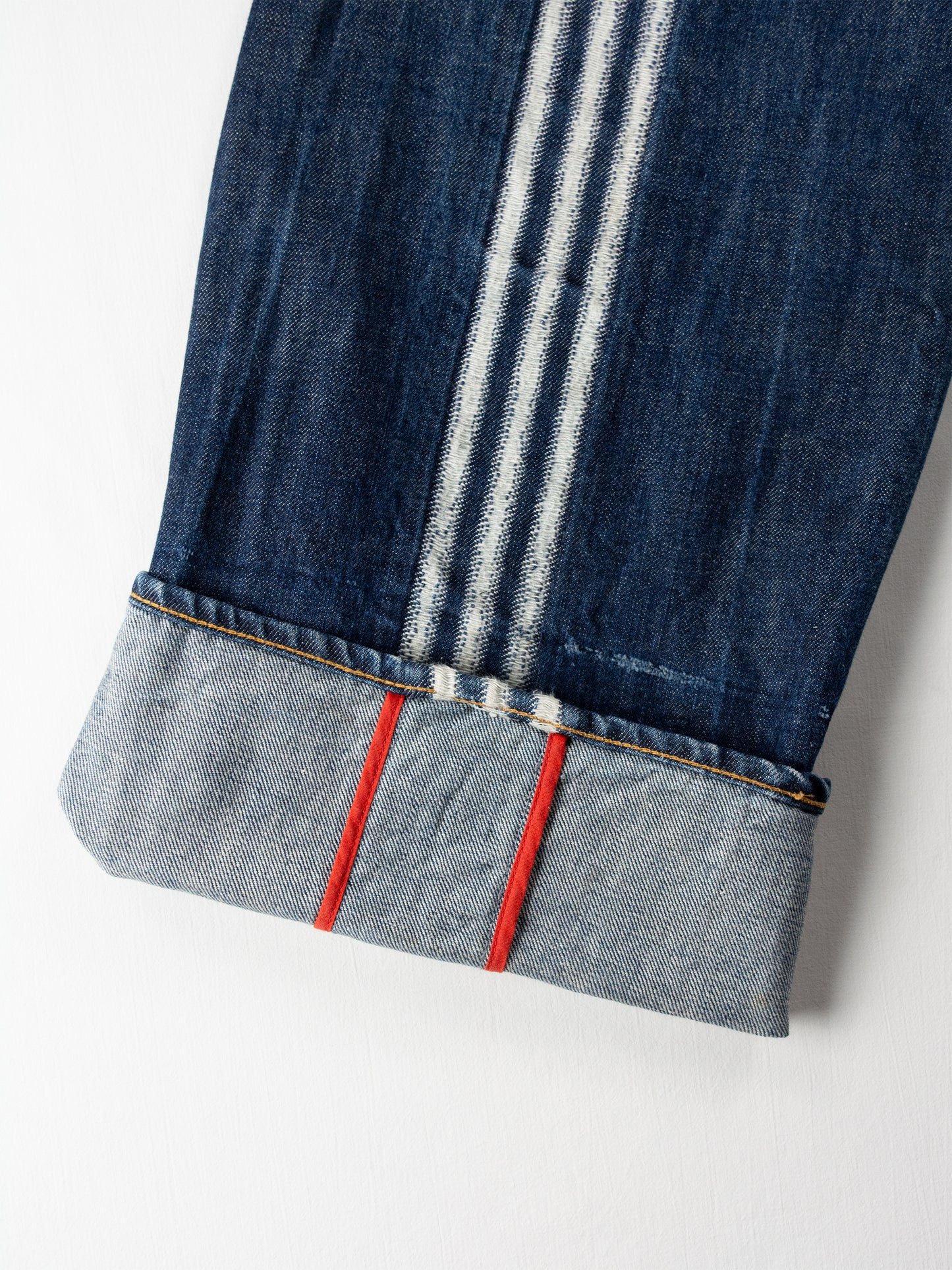 Y-3 X Spotted Horse - A/W 2004 - 3 stripes missing thread jeans - men's size 36