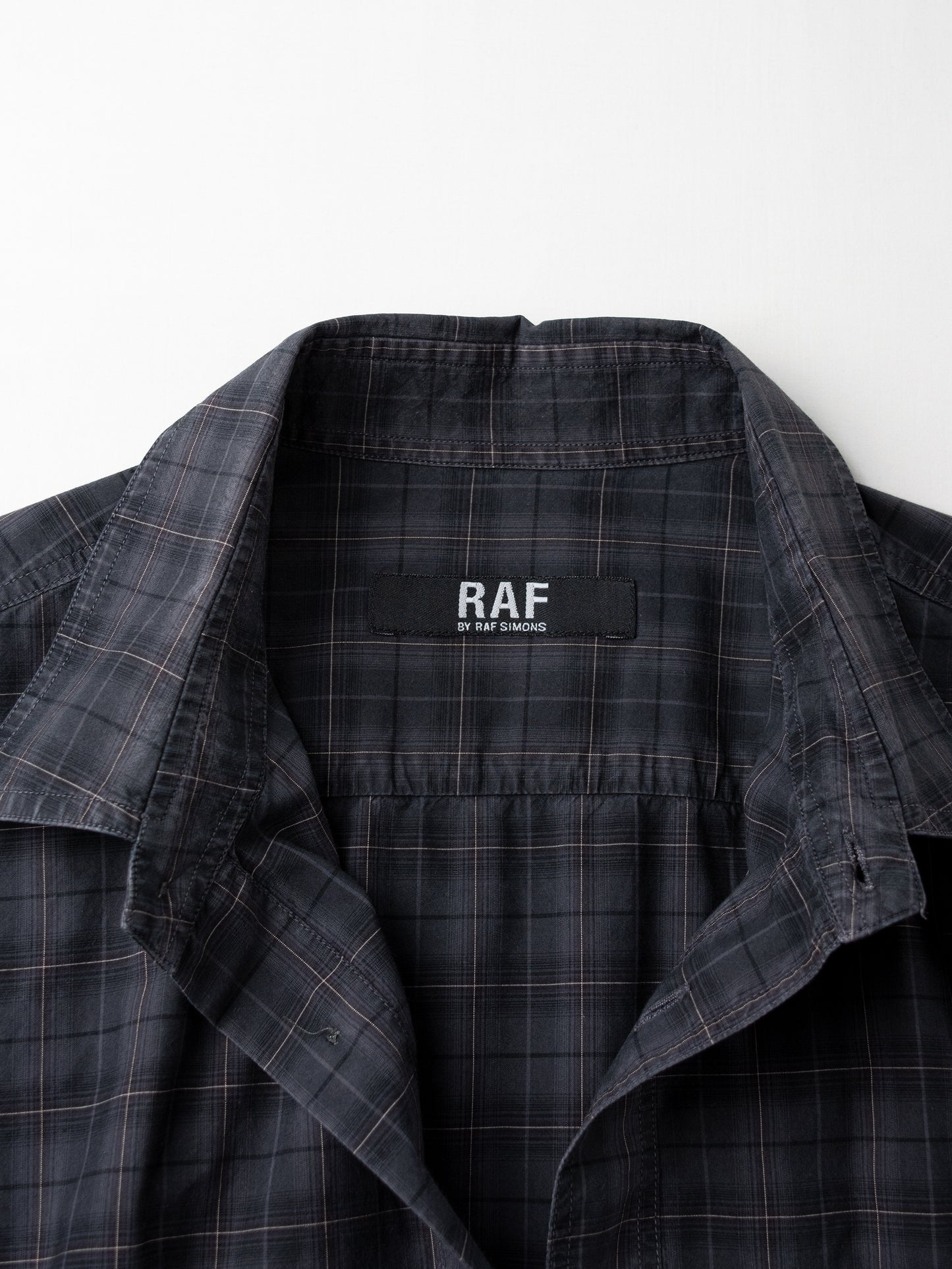RAF by Raf Simons - A/W 2006 - check shirt - size 48