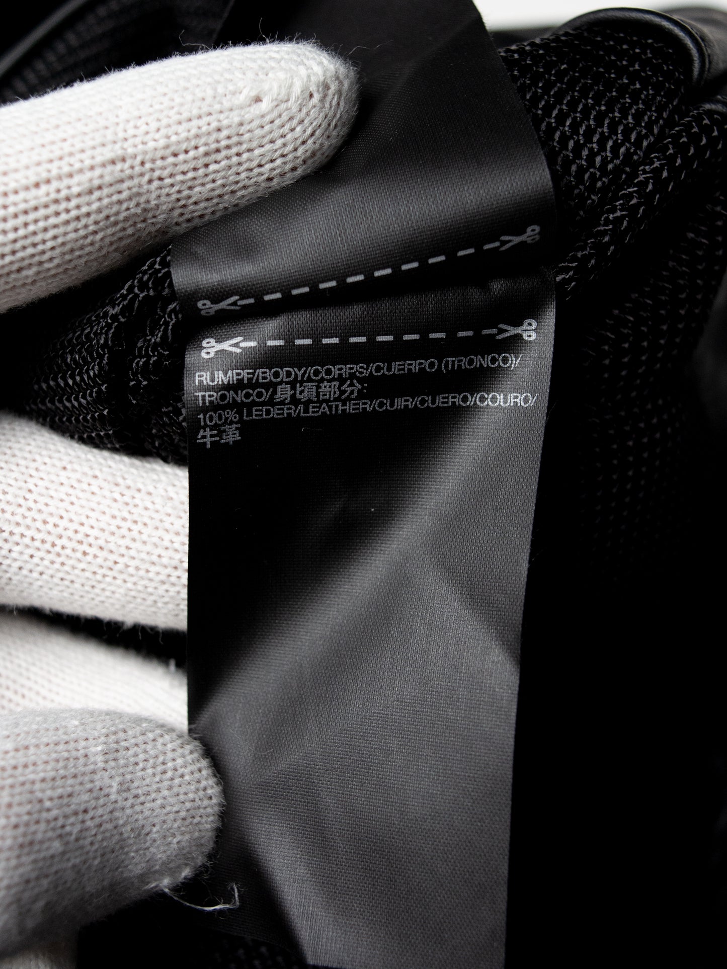 Y-3 - S/S 2007 - leather studded handbag