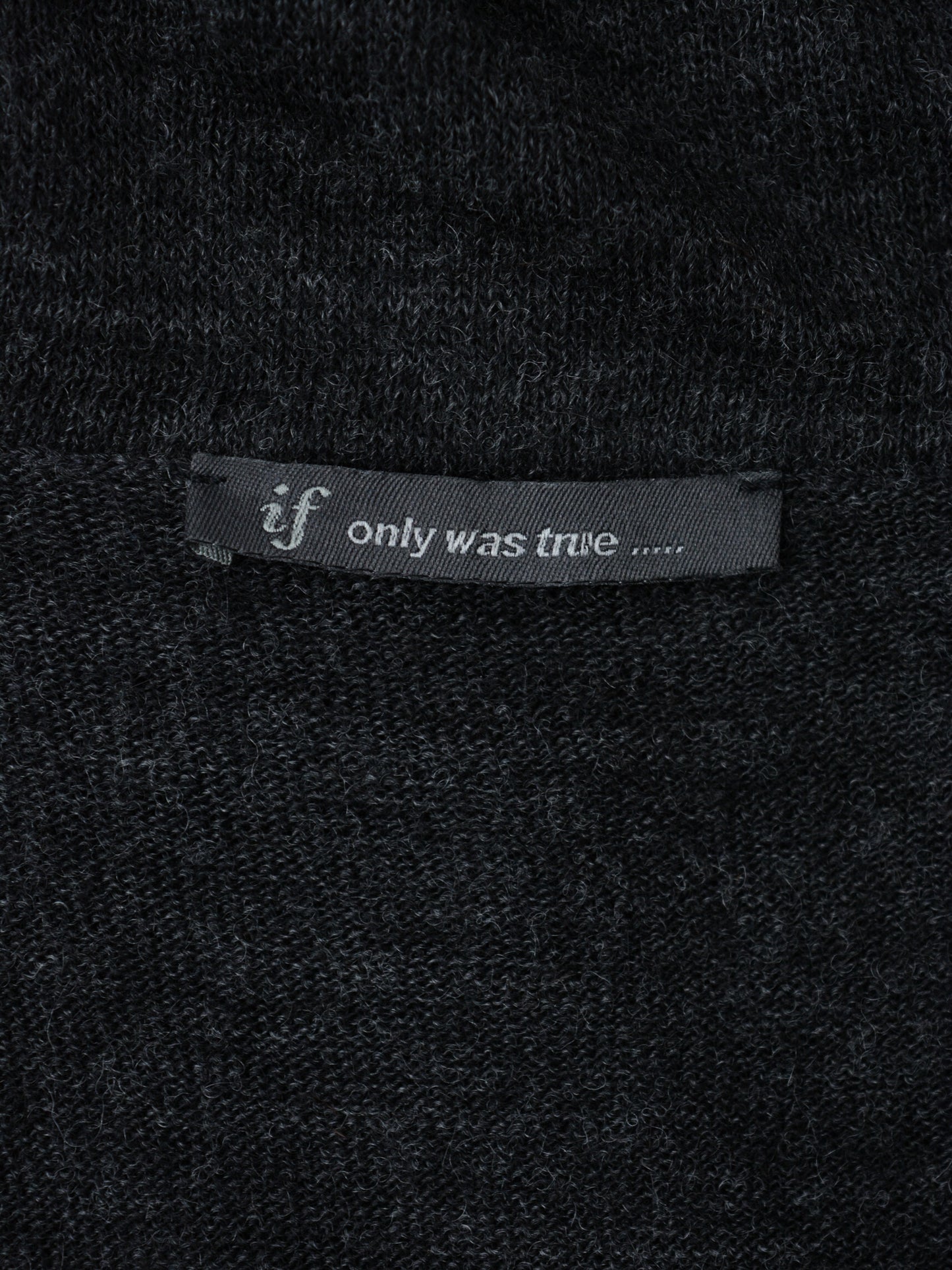 if only was true.... - baby alpaca double layer jacket