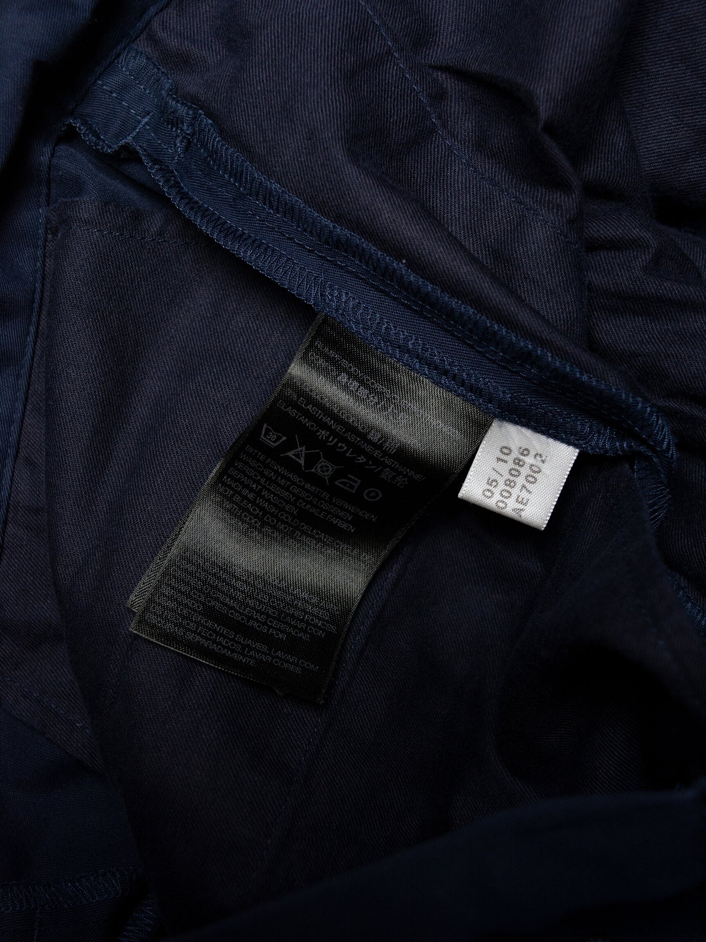 Y-3 - A/W 2010 - technical chino pants - men's size XS