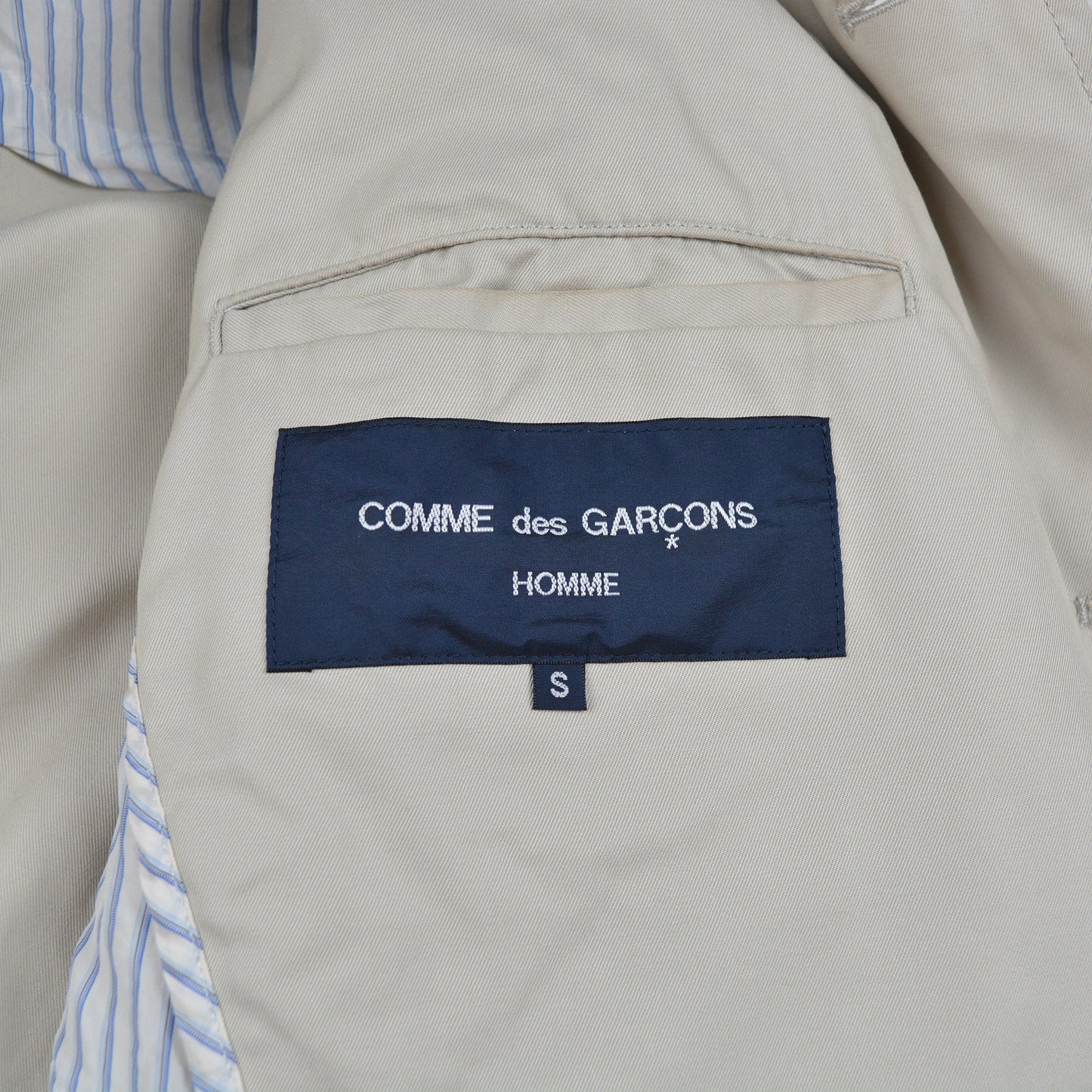 Comme des Garçons Homme - S/S 2007 - trench coat - size S