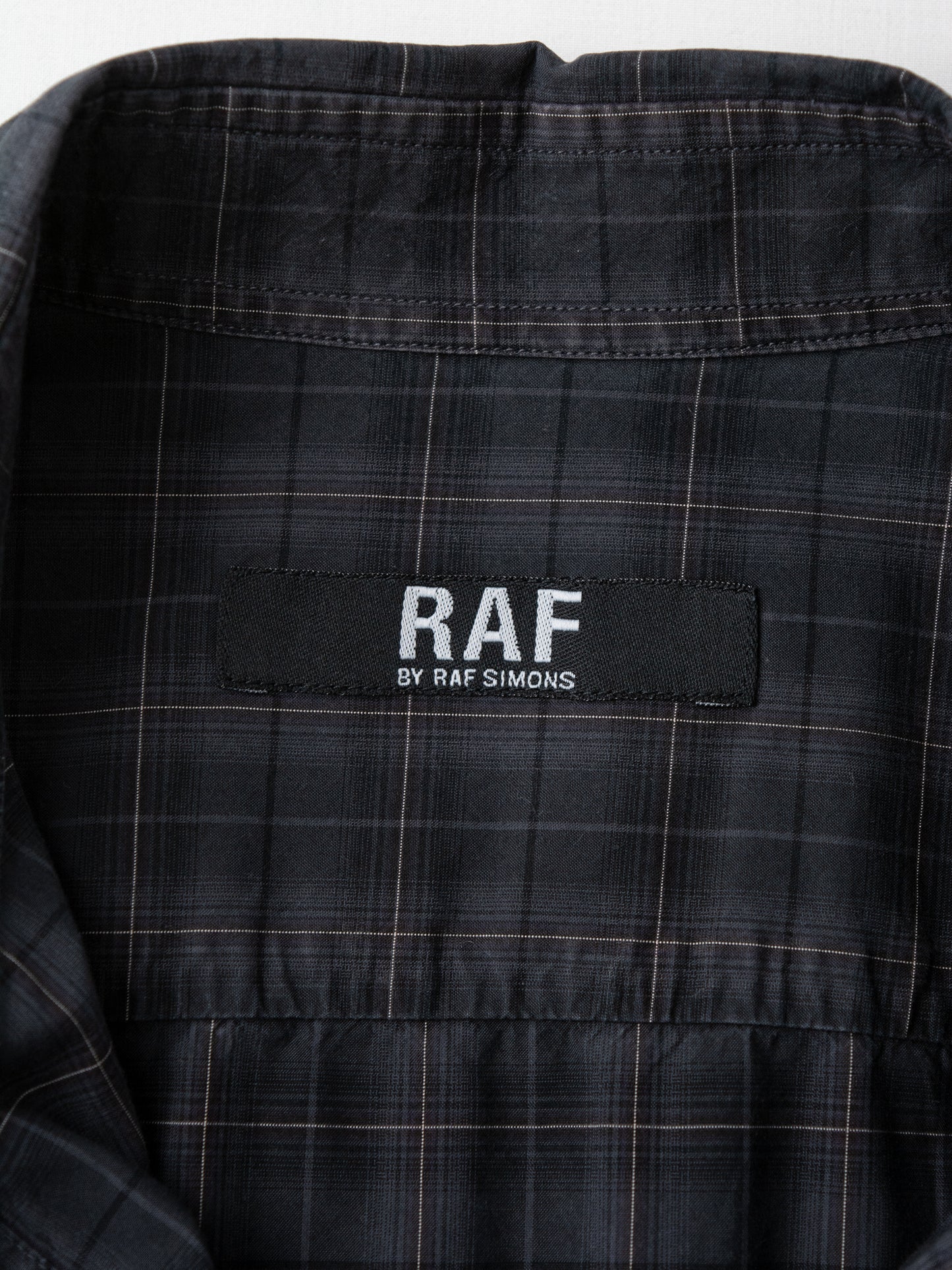 RAF by Raf Simons - A/W 2006 - check shirt - size 48