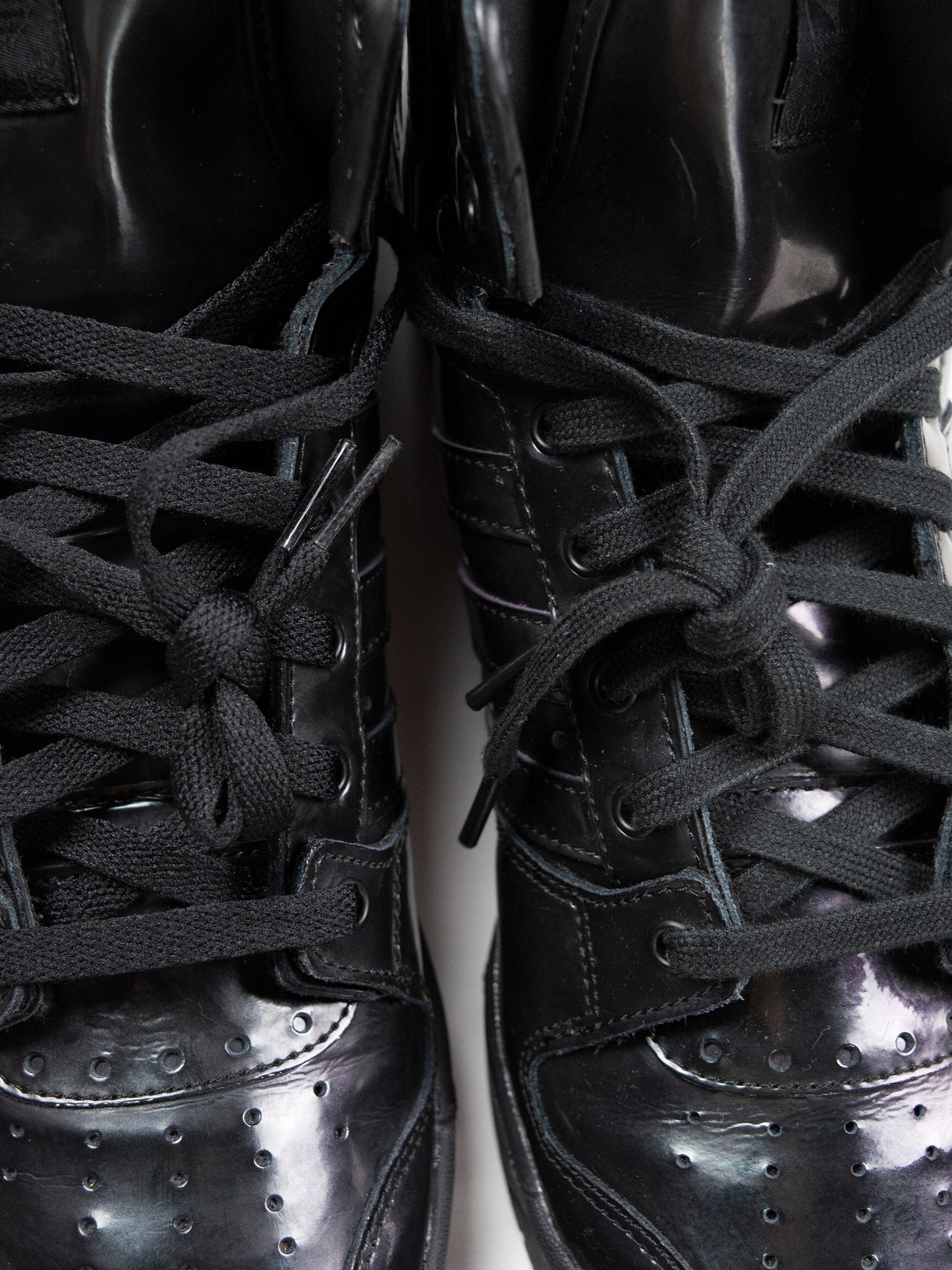 adidas Originals by Jeremy Scott - S/S 2013 - JS Wings 2.0 "Patent Black" - size 46