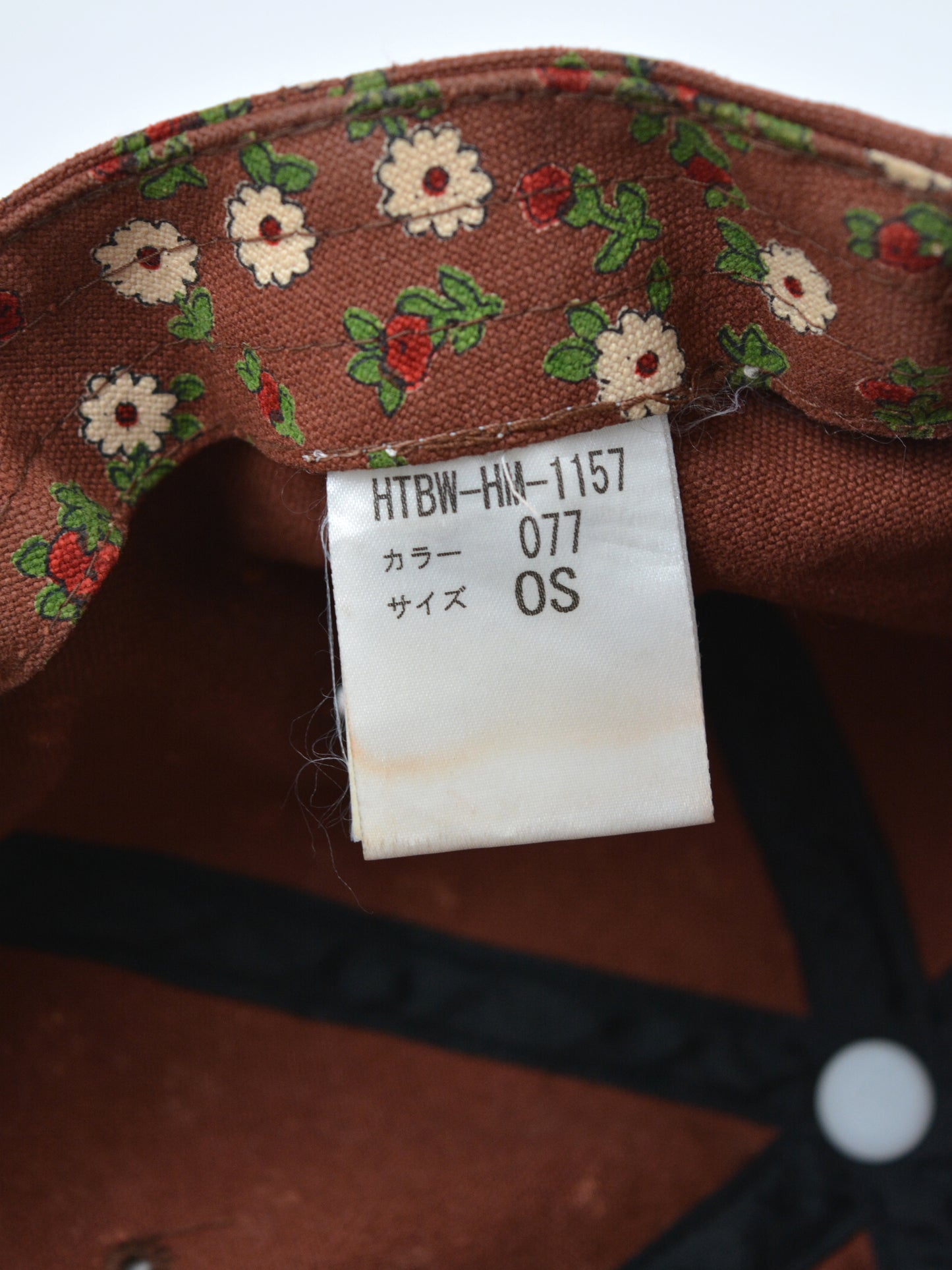 Bernhard Willhelm - S/S 2007 - bunny canvas cap