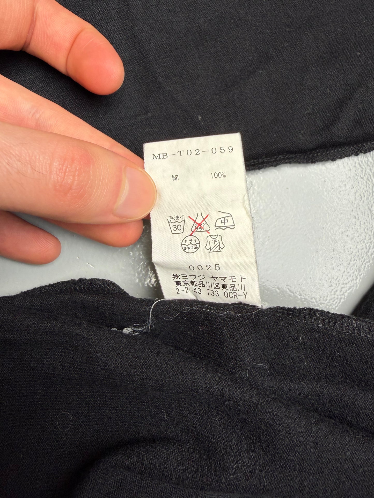 Y's long-sleeve with button detail - size 4