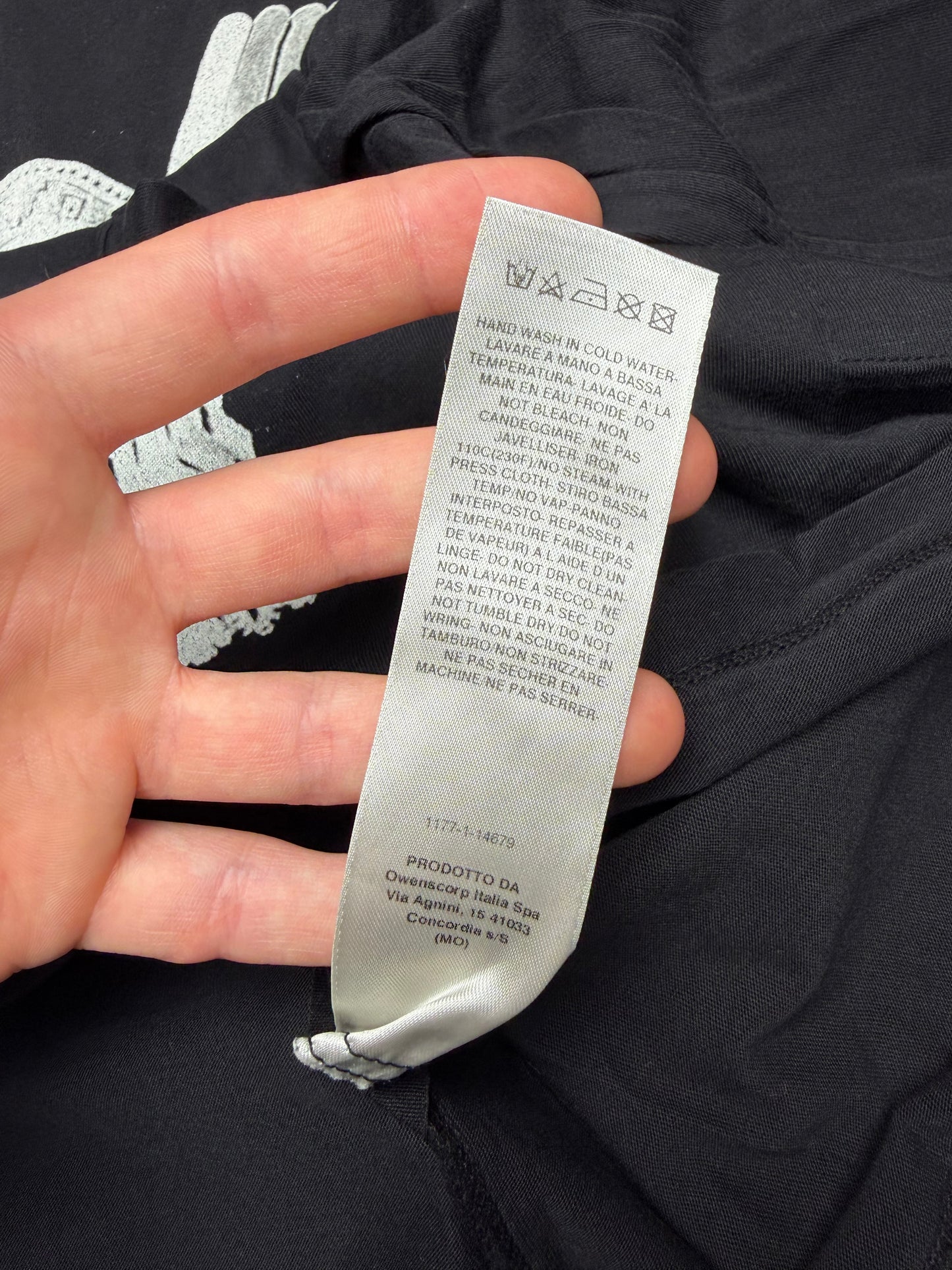 Rick Owens DRKSHDW printed long sleeve - men's size XL