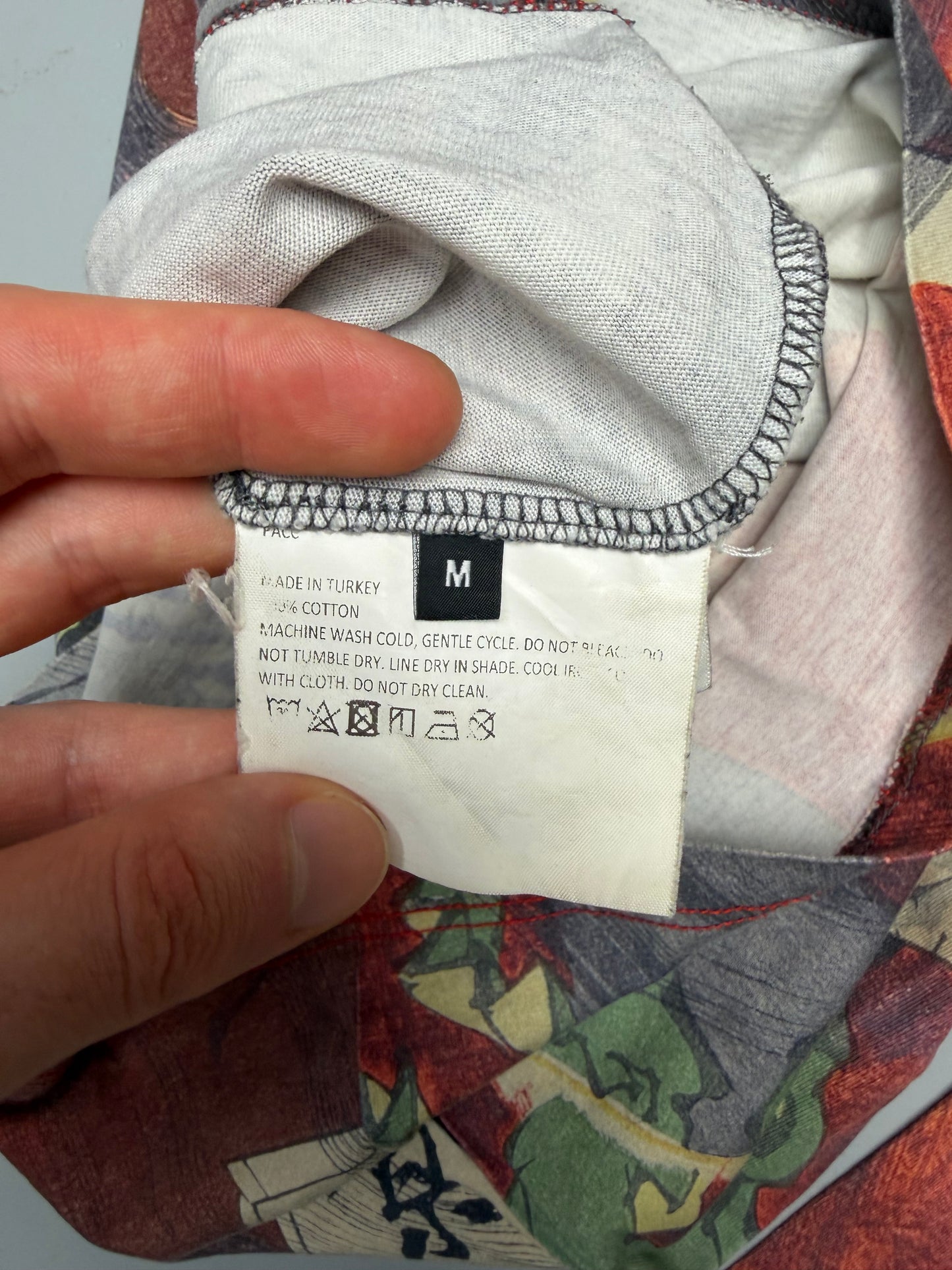 2020 Rassvet X The Pushkin Museum of Fine Arts samurai allover print long sleeve - size M