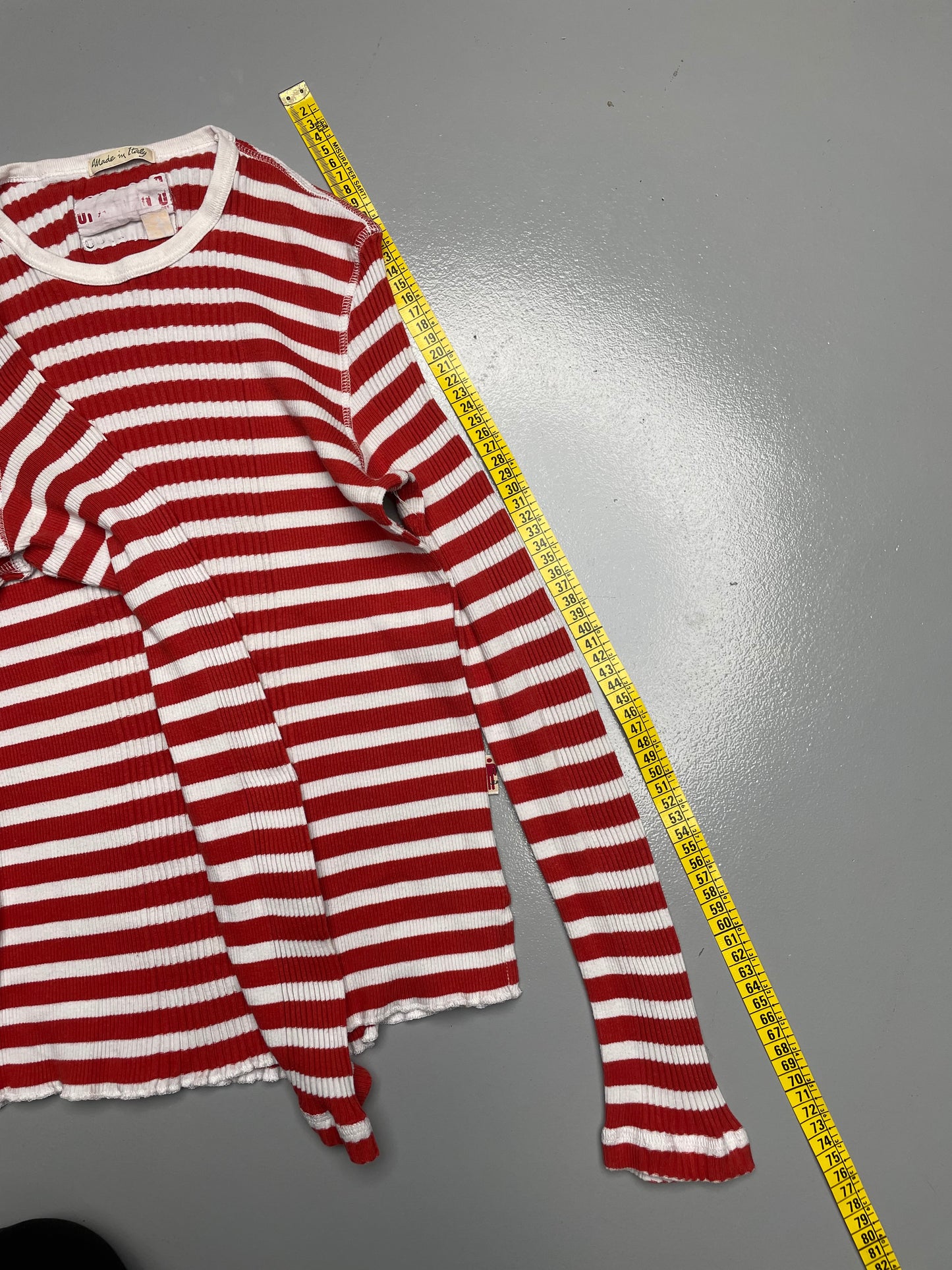 vintage JPG.Jean's men's striped long sleeve - size S