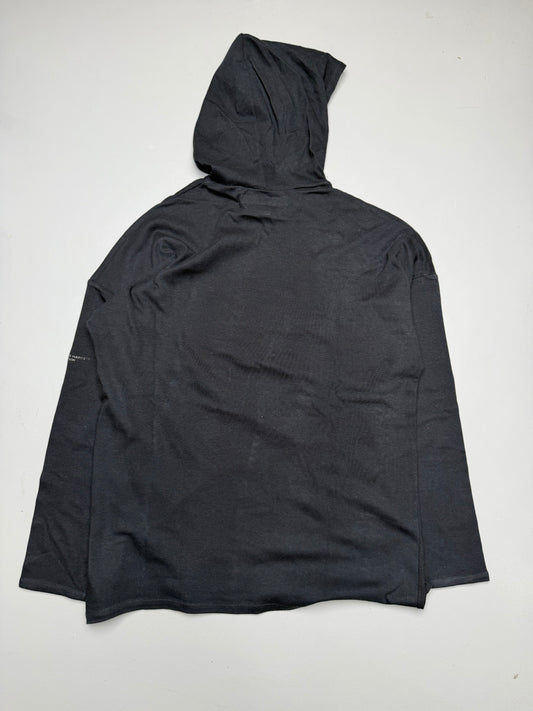vintage Katharine Hamnett Denim "Ban Pollution" hooded long-sleeve - men's size M
