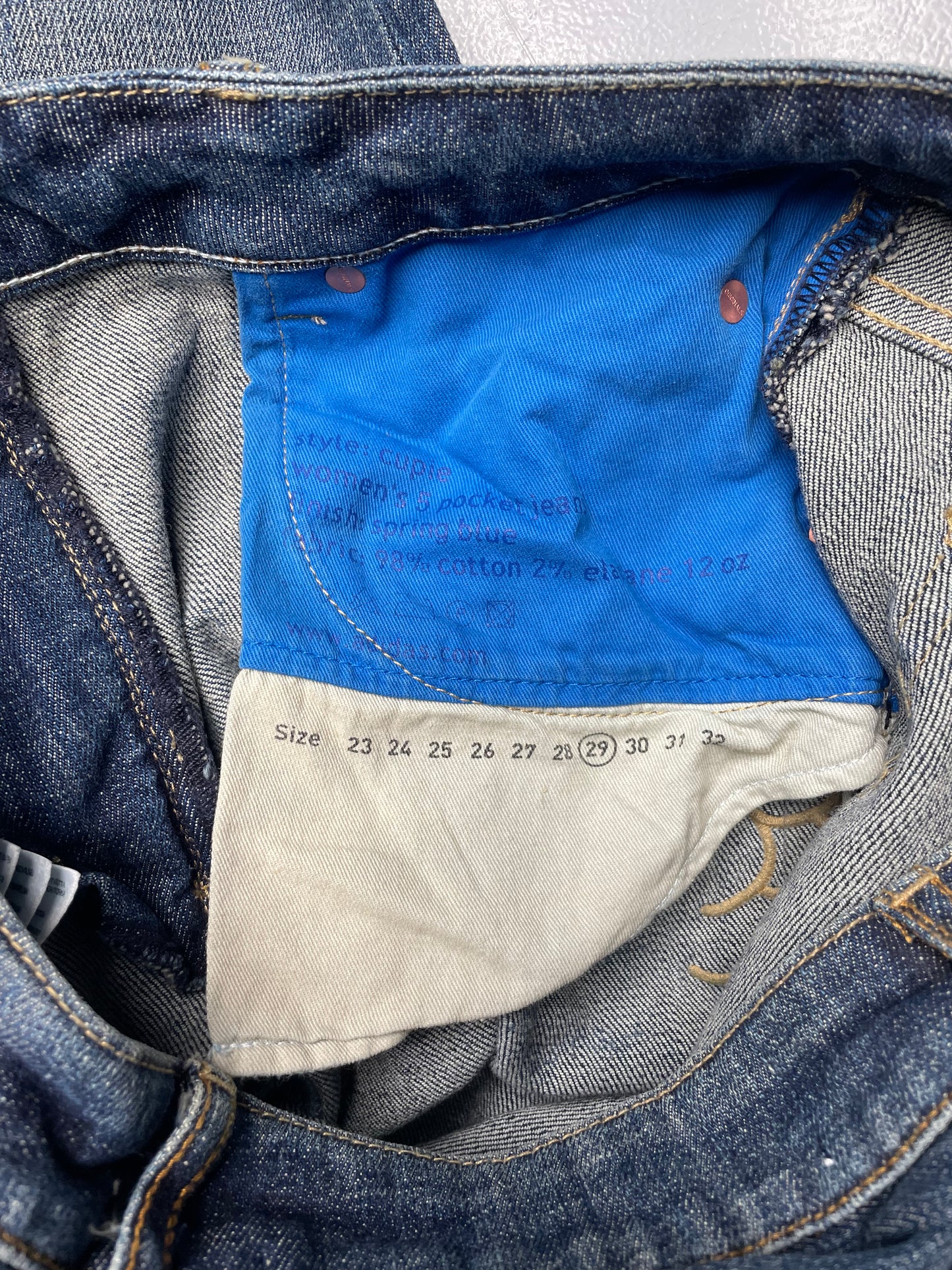 adidas Originals by Jeremy Scott A/W 2011 Wings Cupie JS skinny jeans - size 29