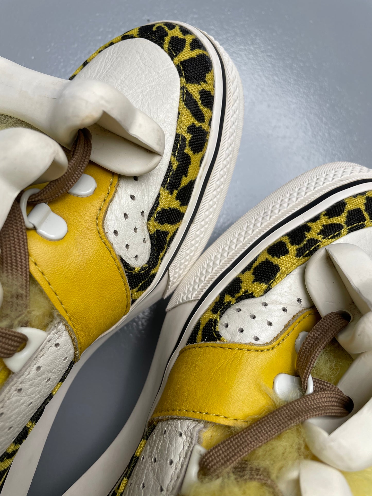 adidas Originals by Jeremy Scott S/S 2015 JS Bones Fur - size 43 1/3