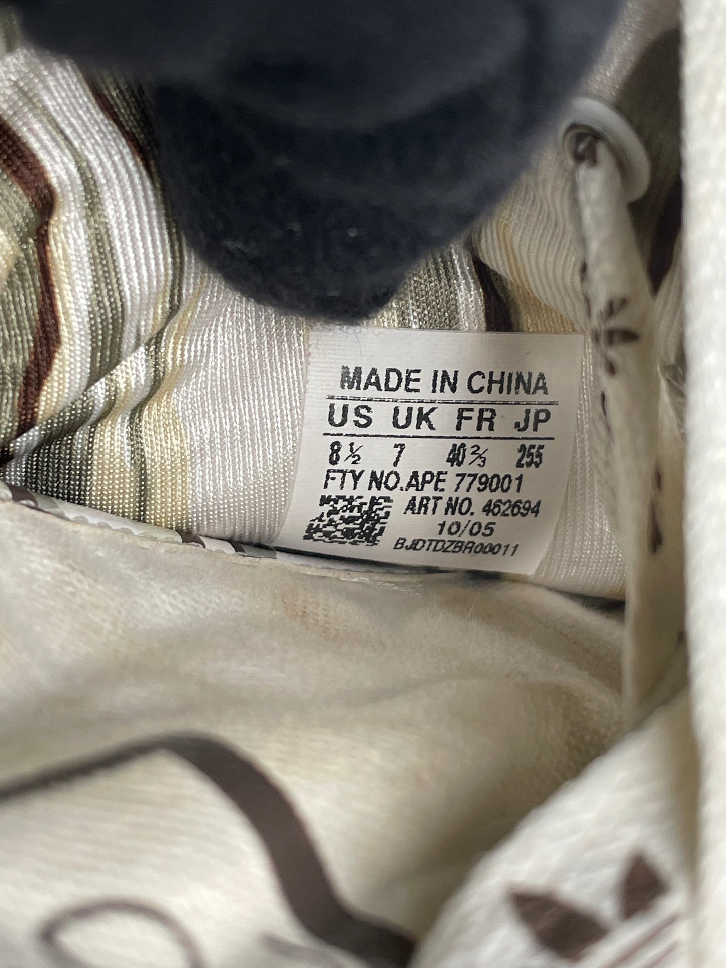 adidas Originals Respect Missy Elliott S/S 2006 Missy Summer Boot - size 40 2/3