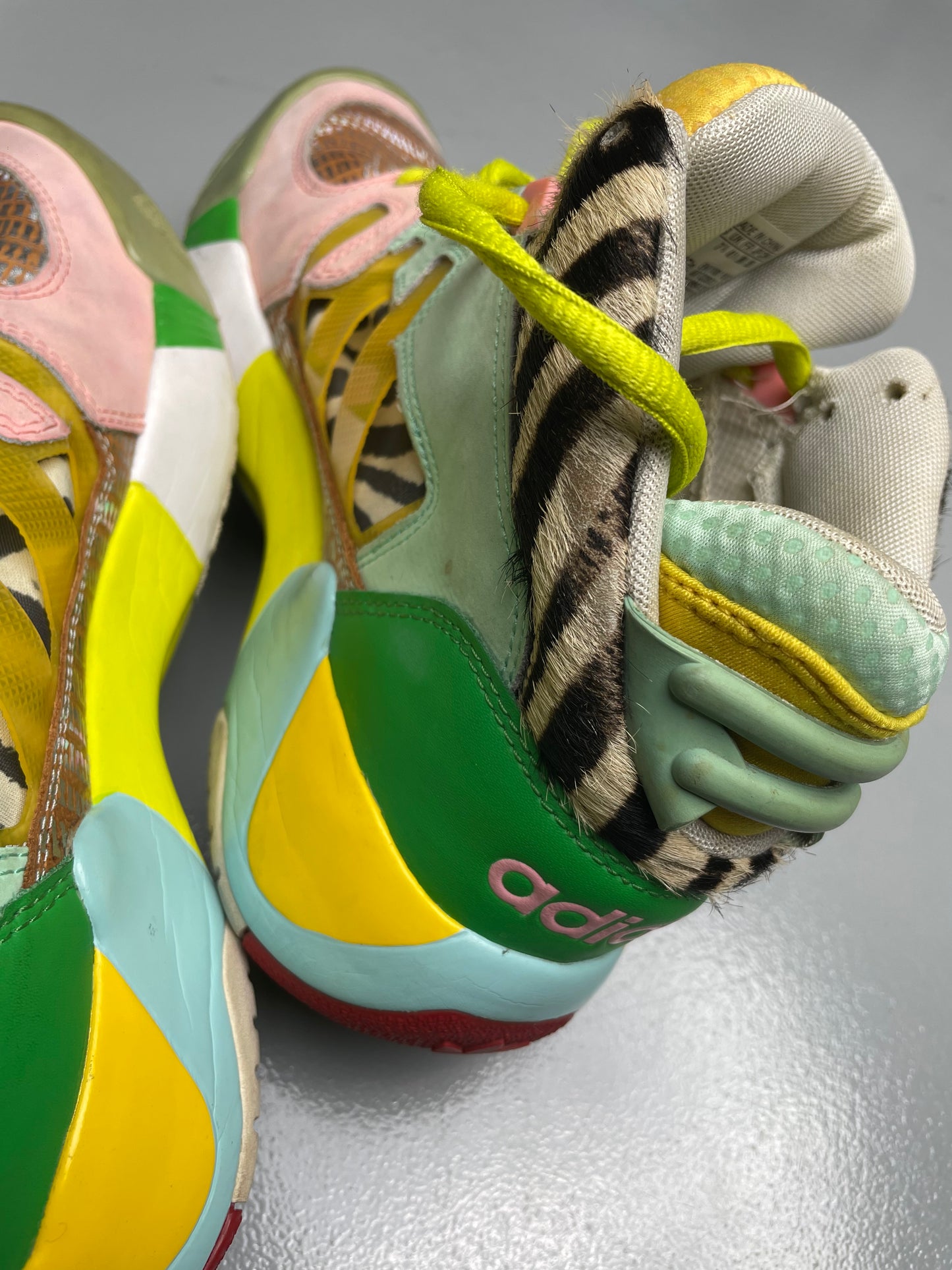 adidas Originals by Jeremy Scott S/S 2013 Street Ball "Zebra" - size 41 1/3