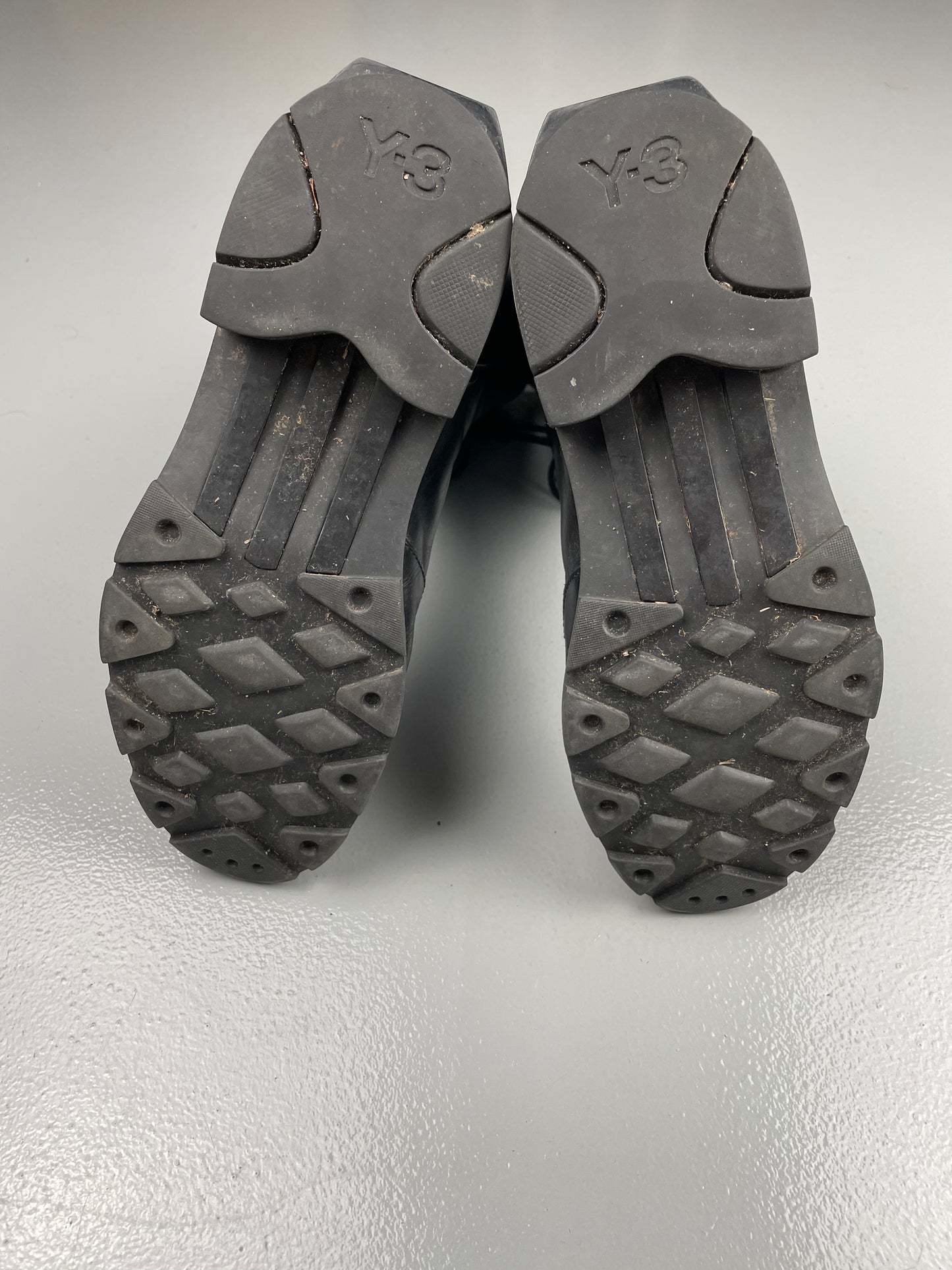 Y-3 - A/W 2013 - leather boots - women's size UK6D
