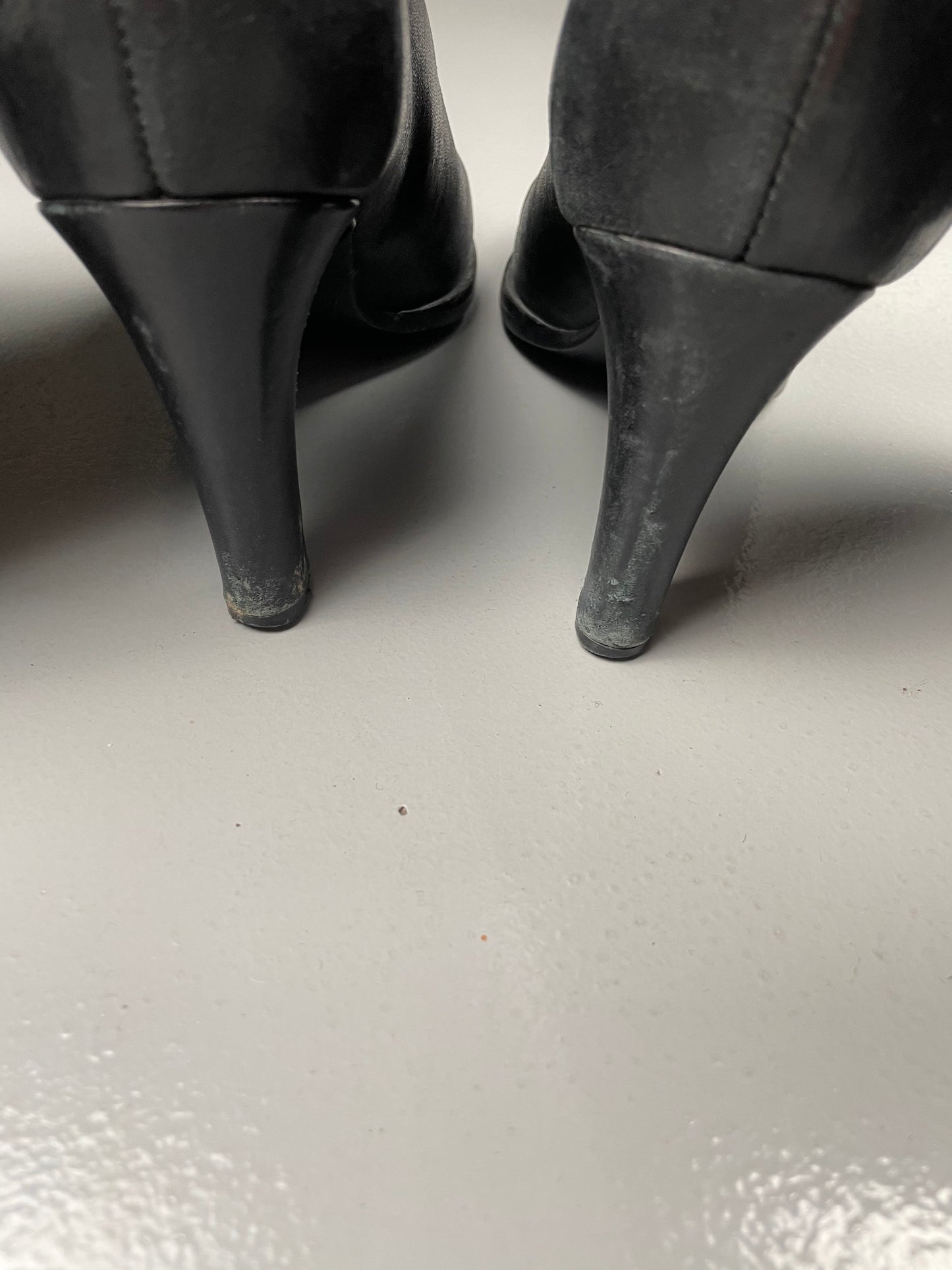 Veronique Branquinho - knee high leather boots - size 38