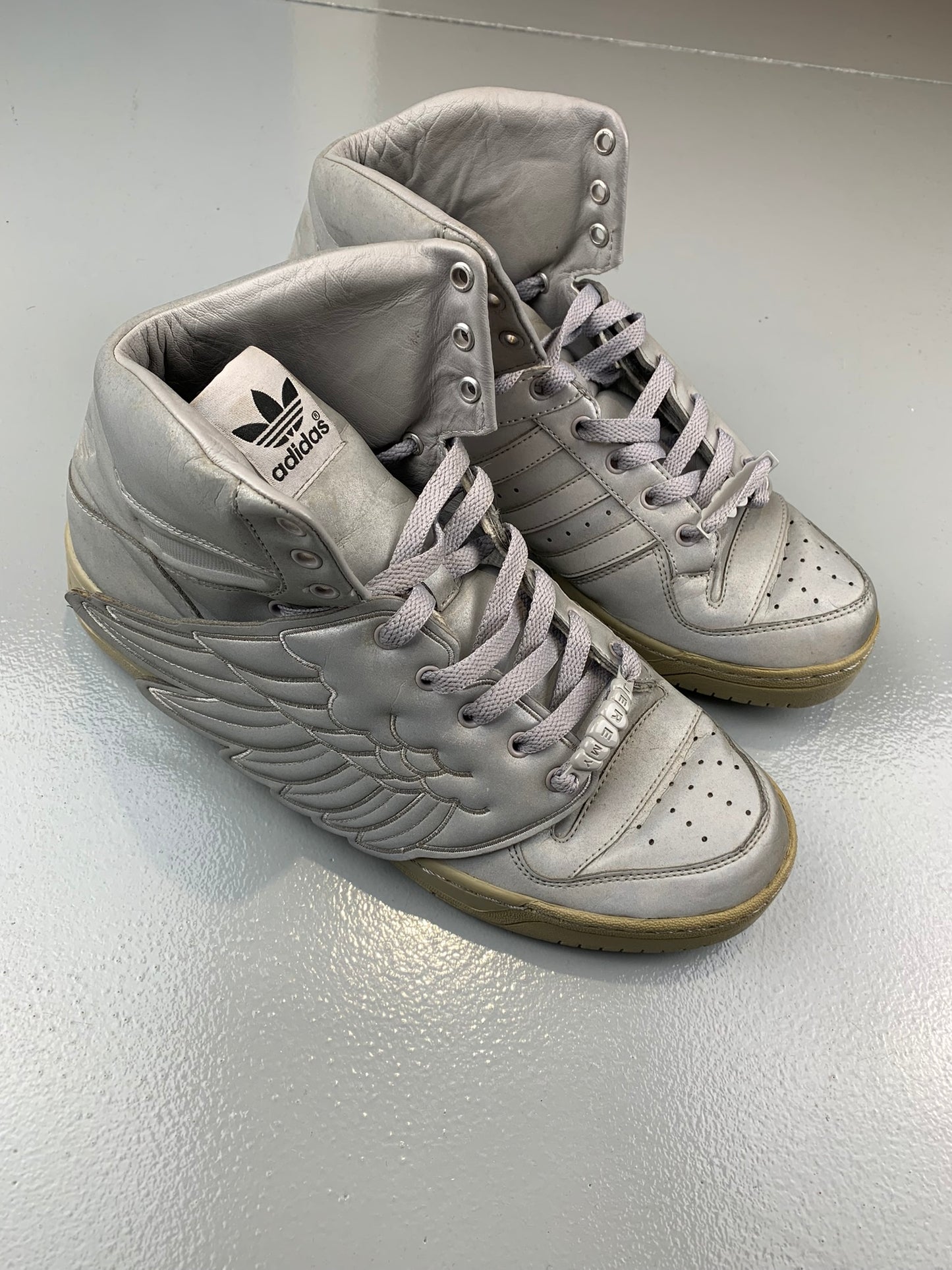 adidas X Jeremy Scott - A/W 2010 - JS Wings 1.0 (reflective) - size 44