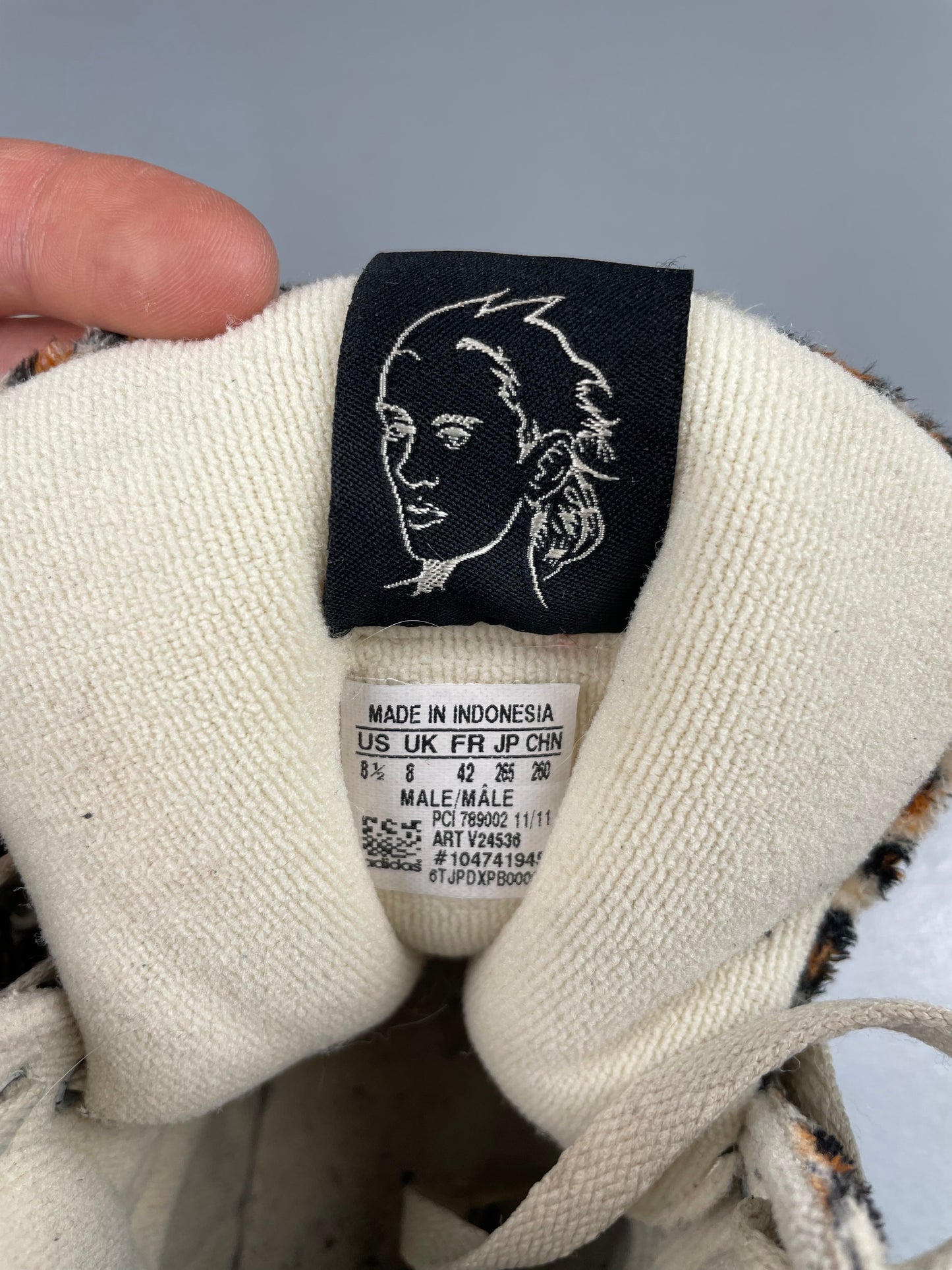 adidas X Jeremy Scott S/S 2012 JS Leopard - size 42