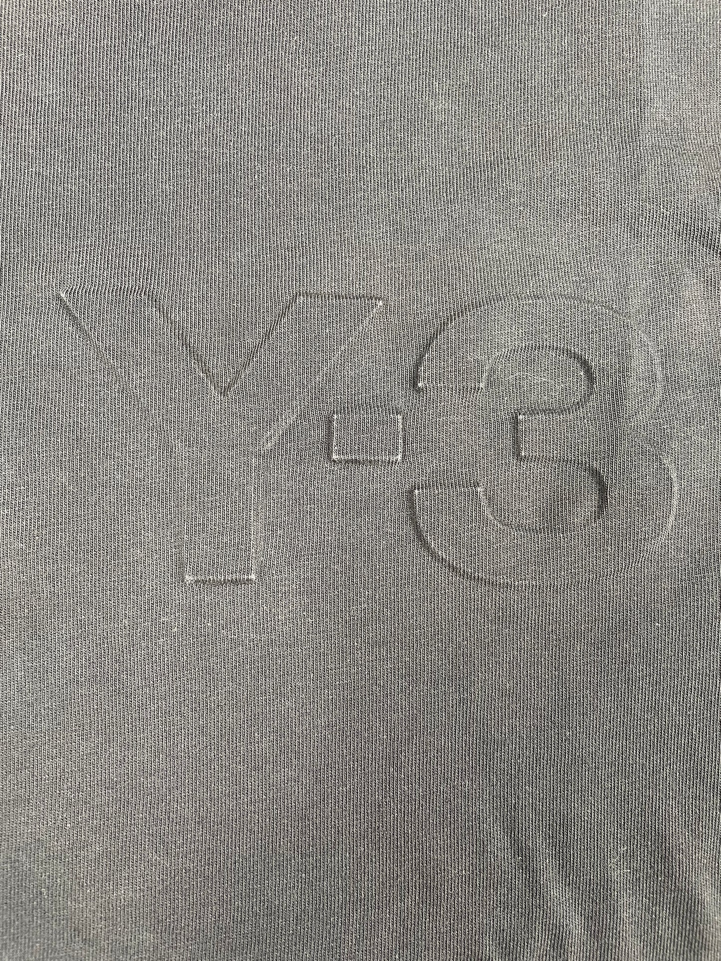 Y-3 - S/S 2017 - Debossed Logo Short Sleeve Tee (black) - size S