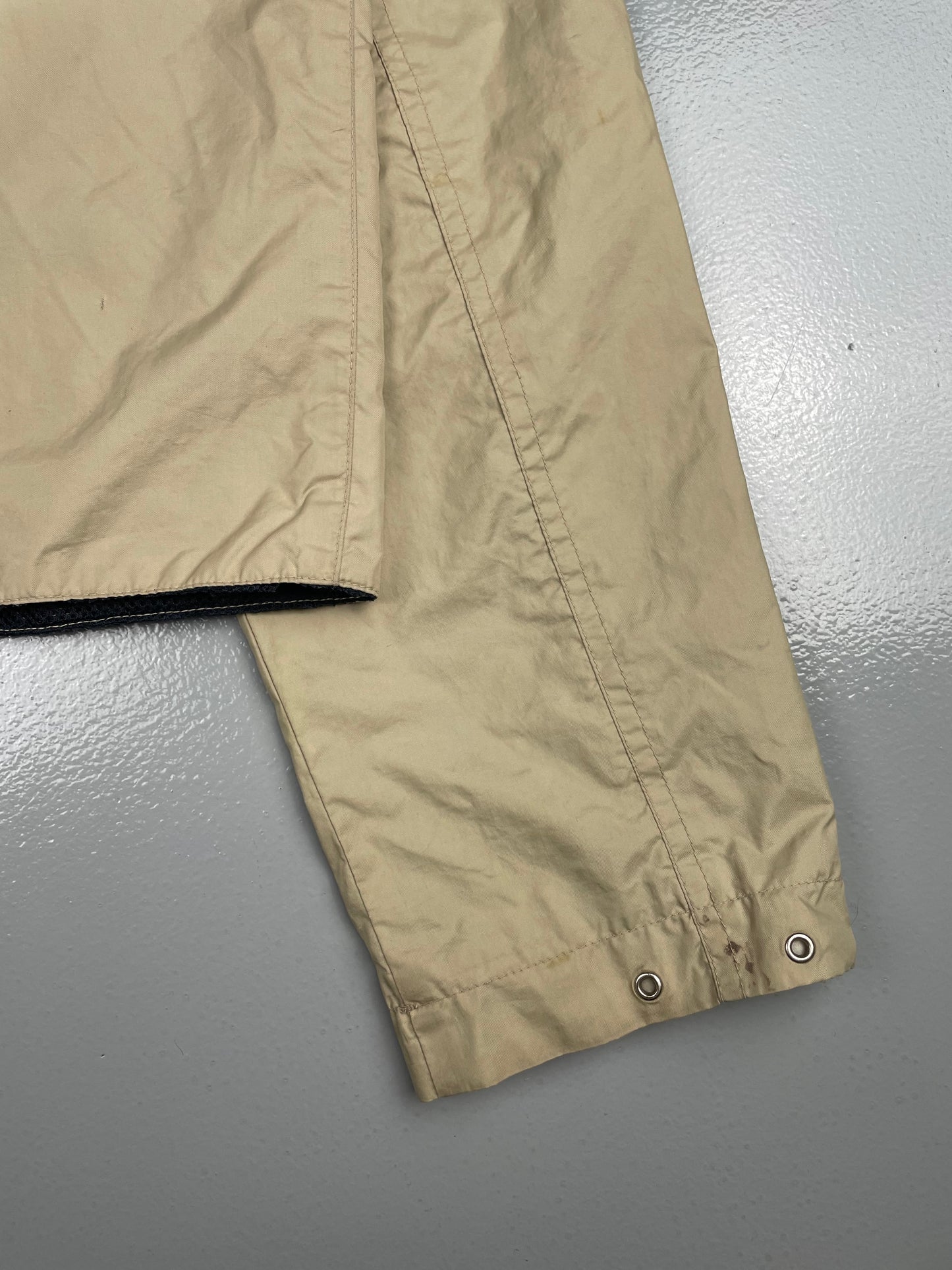 vintage Armani Jeans cropped jacket with packable hood - men's size 48 (M)