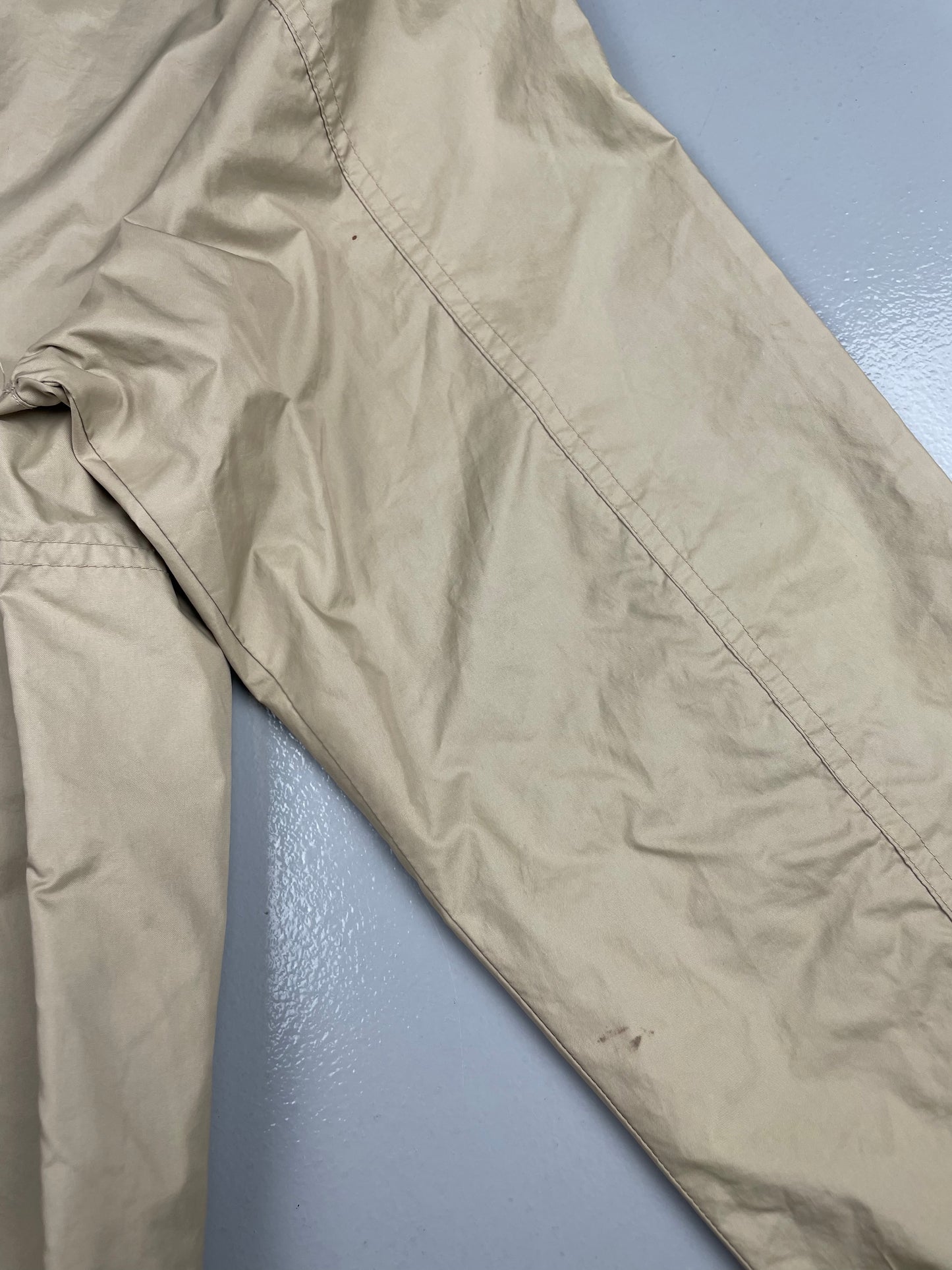 vintage Armani Jeans cropped jacket with packable hood - men's size 48 (M)