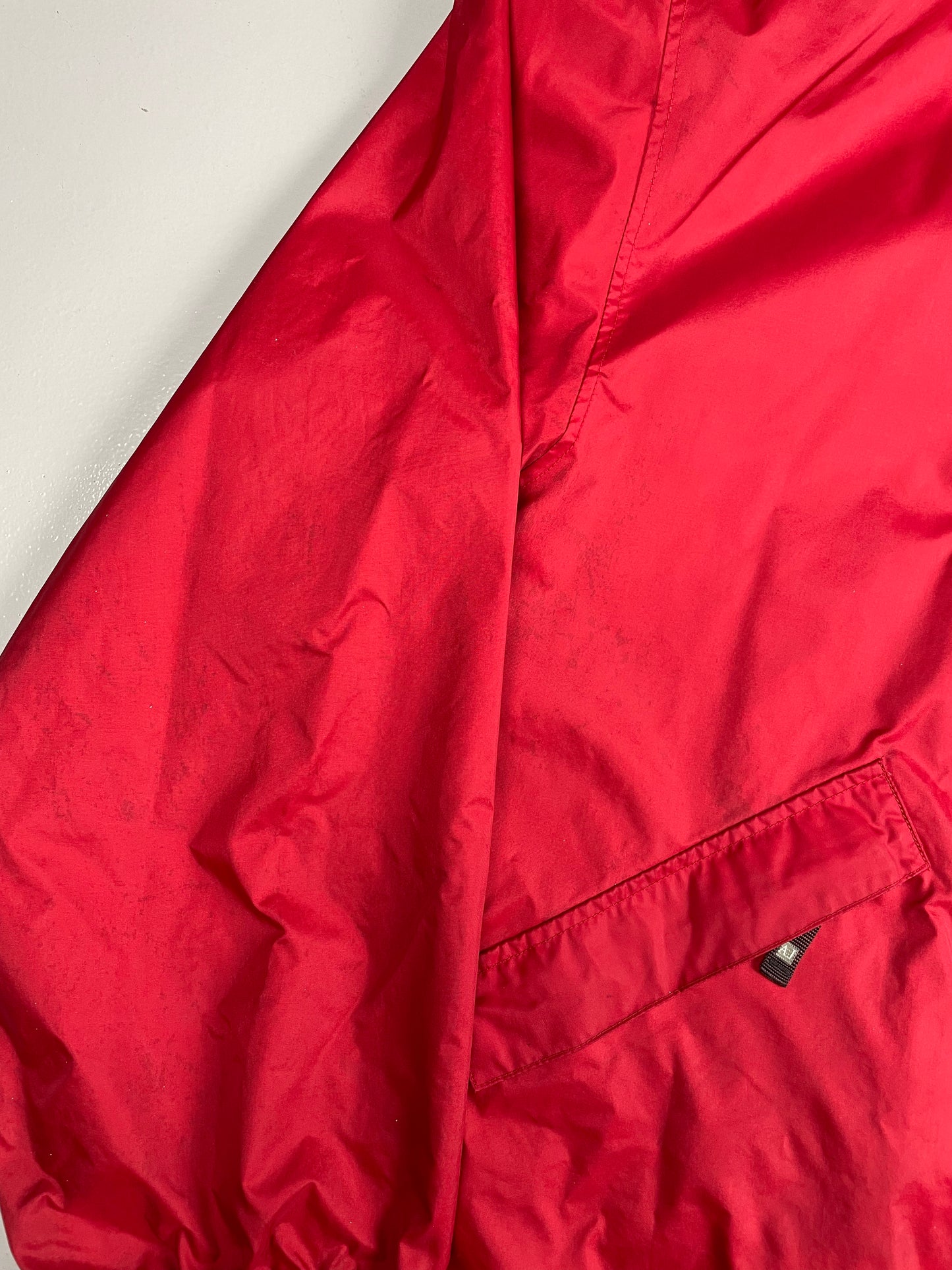 vintage Armani Jeans windbreaker with packable hood - men's size 48 (M)