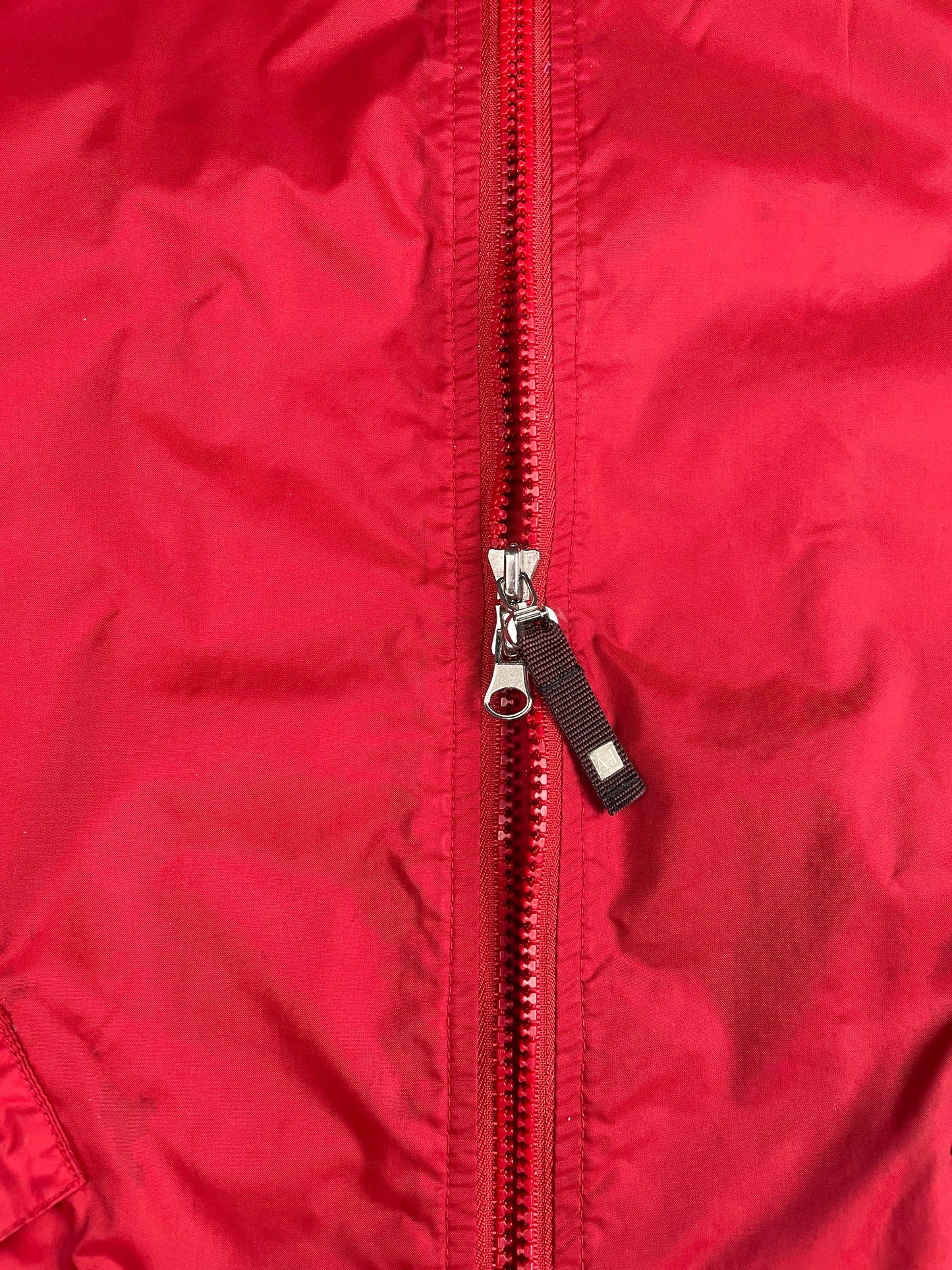 vintage Armani Jeans windbreaker with packable hood - men's size 48 (M)