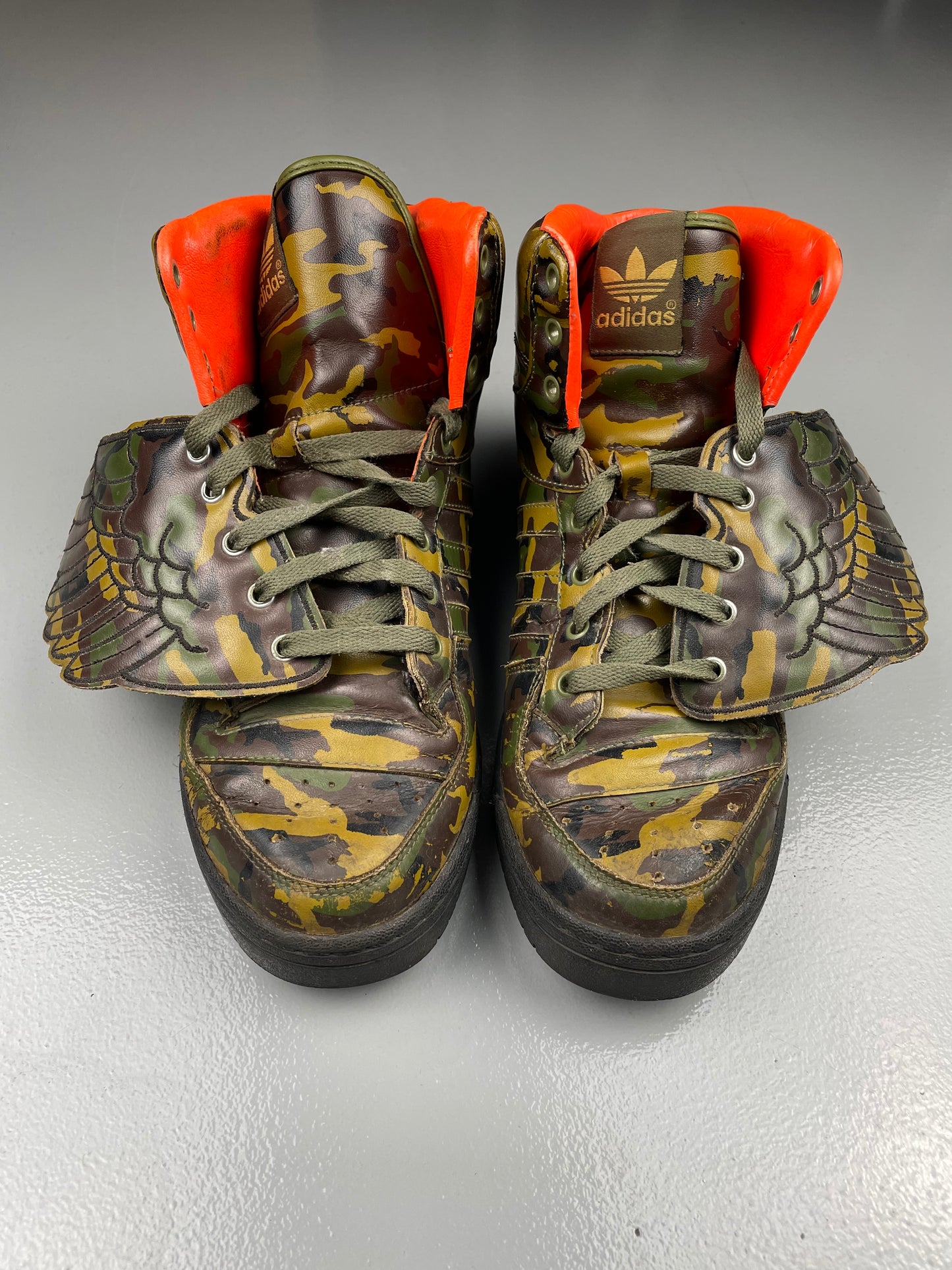 adidas X Jeremy Scott A/W 2011 JS Wings 1.0 Camo - size 43 1/3