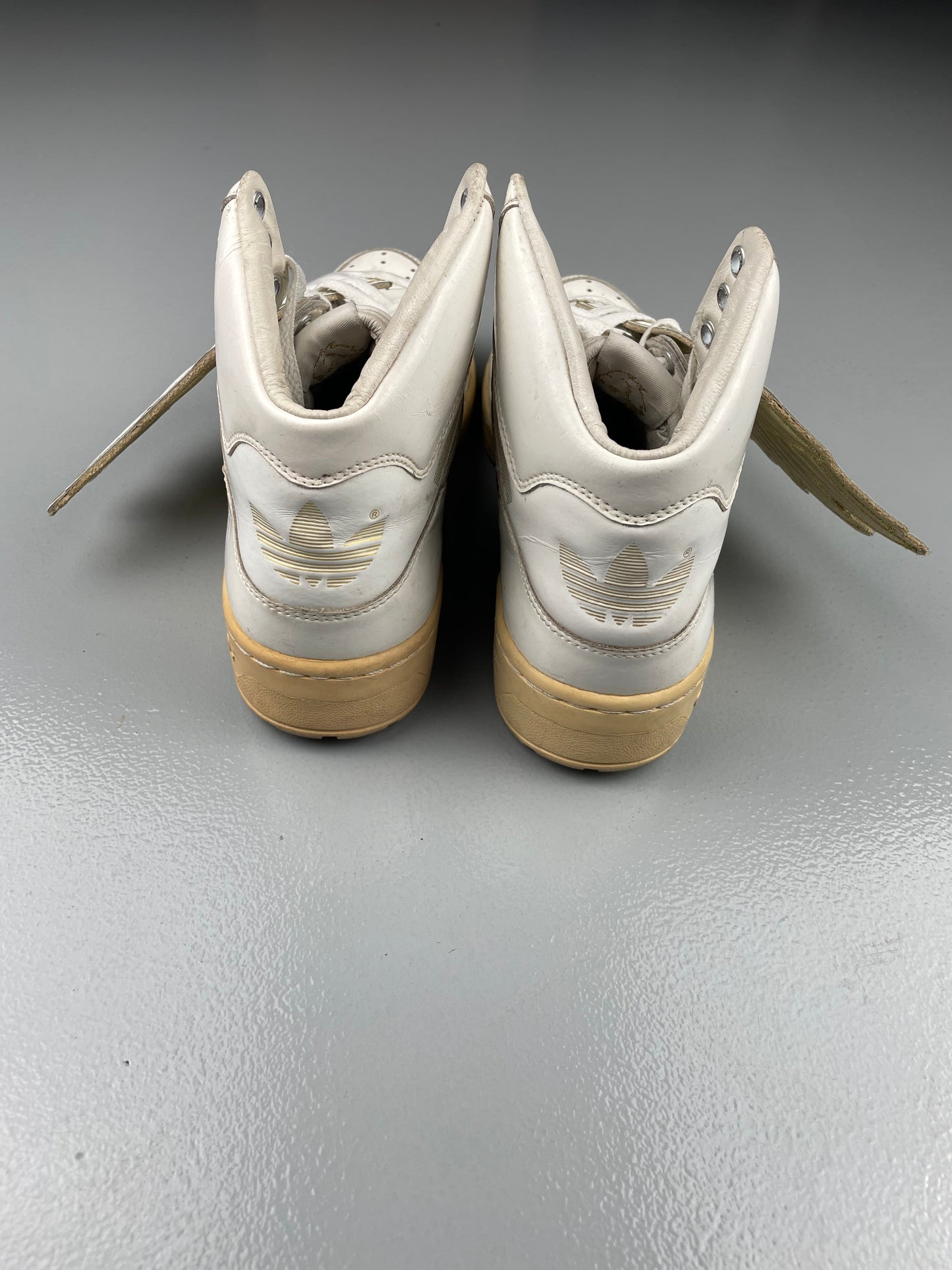 adidas X Jeremy Scott S/S 2010 JS Wings 1.0 white/gold - size 38