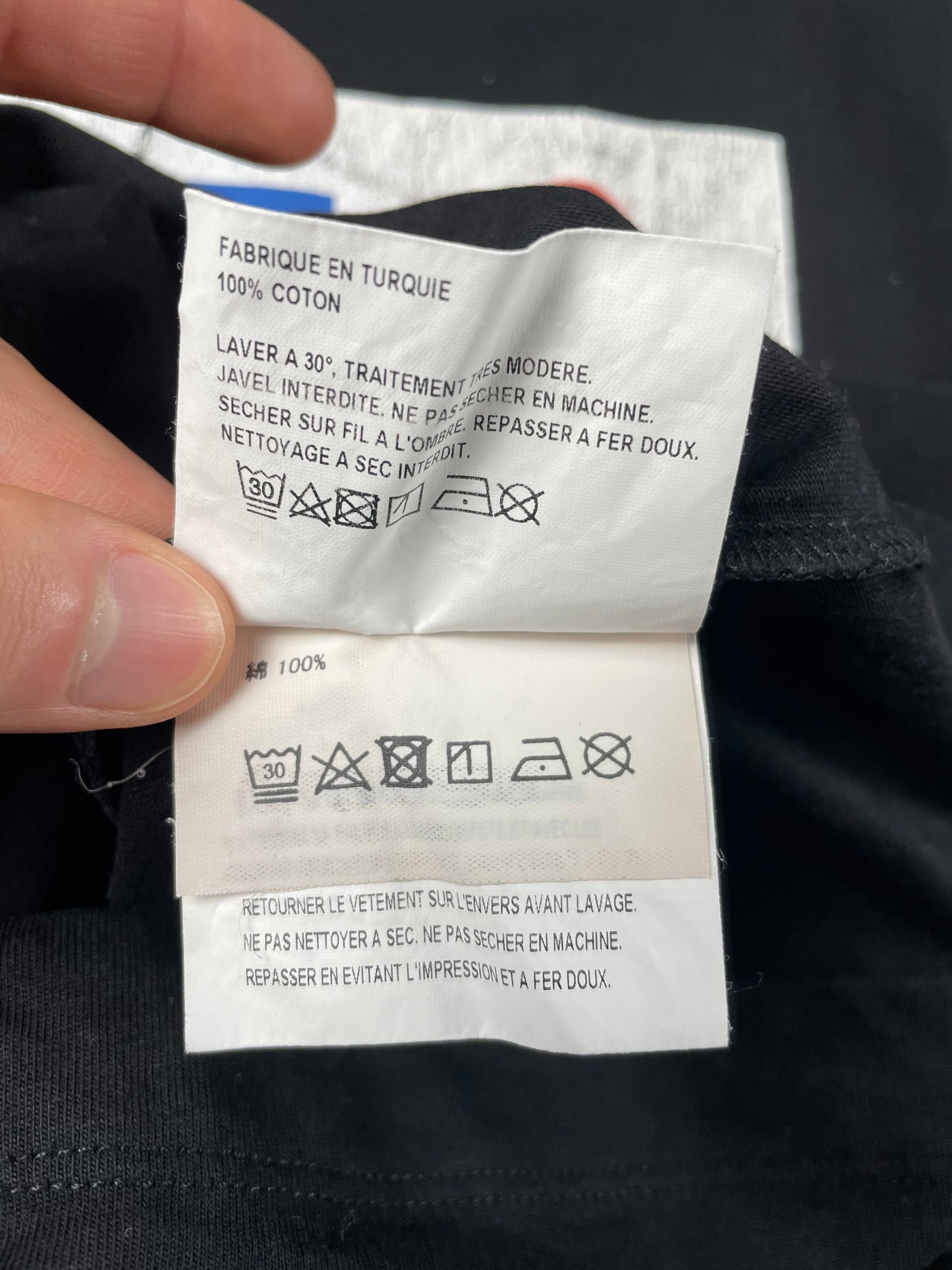 Gosha Rubchinskiy AW18 flags t-shirt - size M