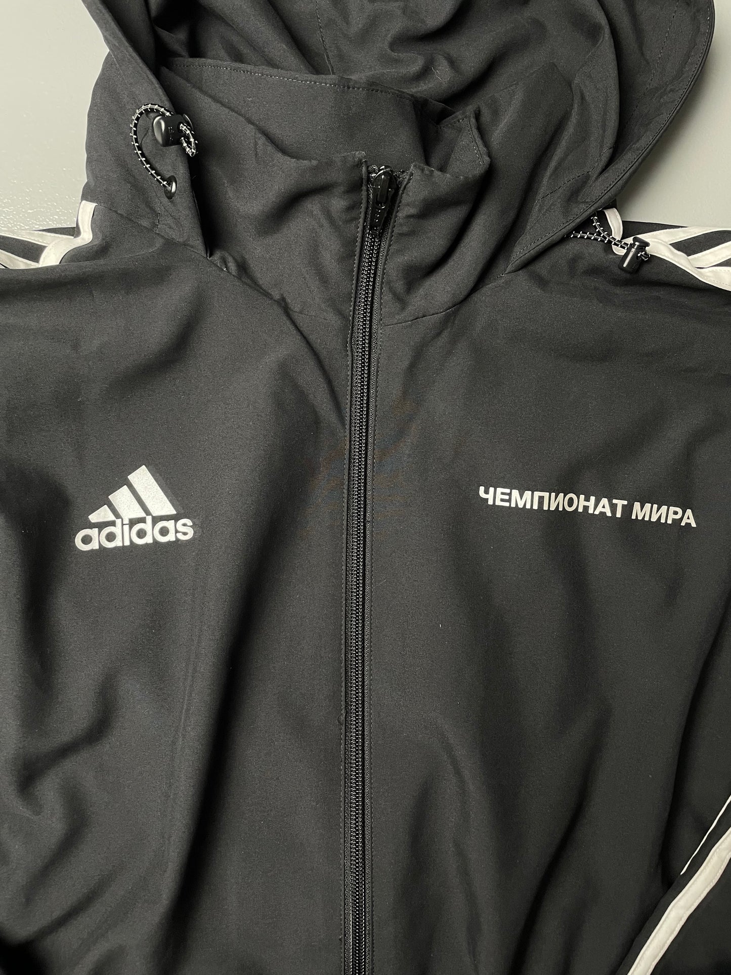 Adidas X Gosha Rubchinskiy A/W 2018 "Russia" oversized windbreaker - size L